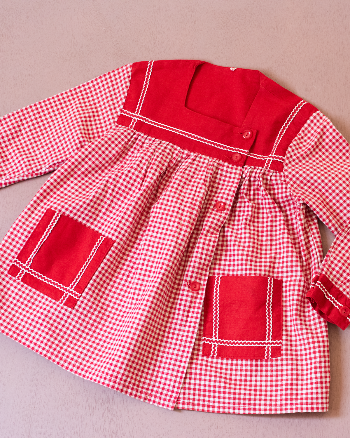 Red plaid shirt | 5-6 years