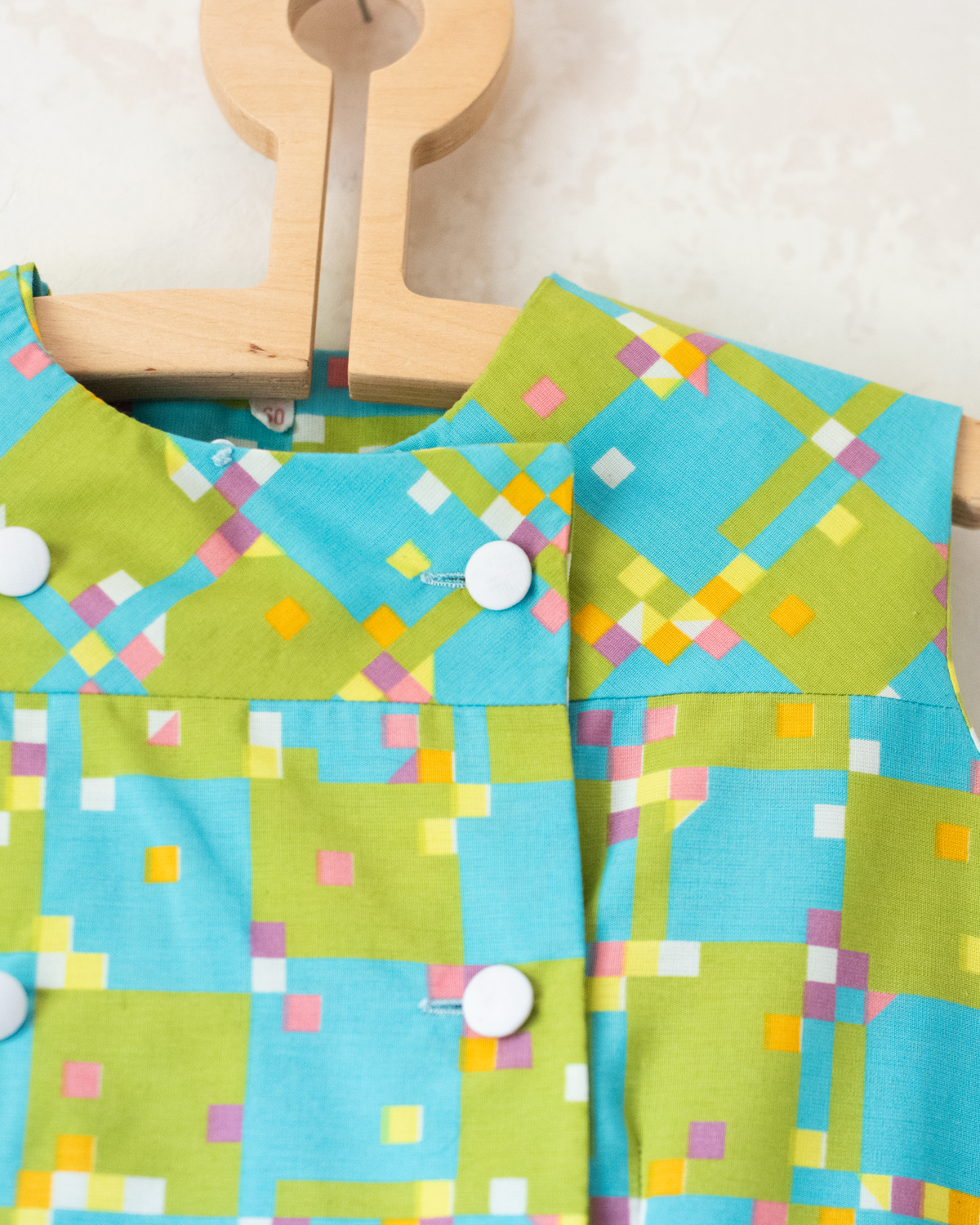 Beautiful colorful dress from the seventies | 2-3 years