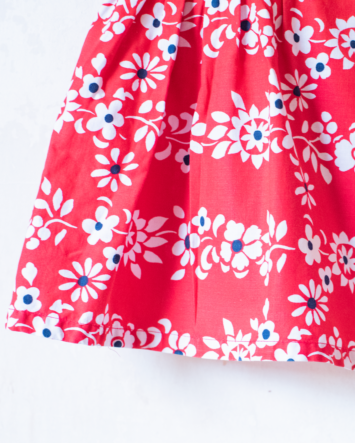 Red dress from the 80s | 7-8 years