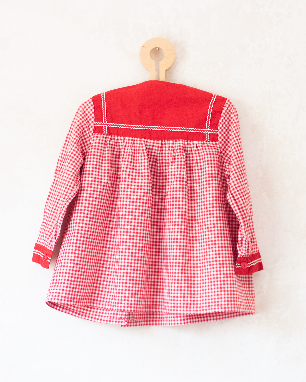 Red plaid shirt | 5-6 years