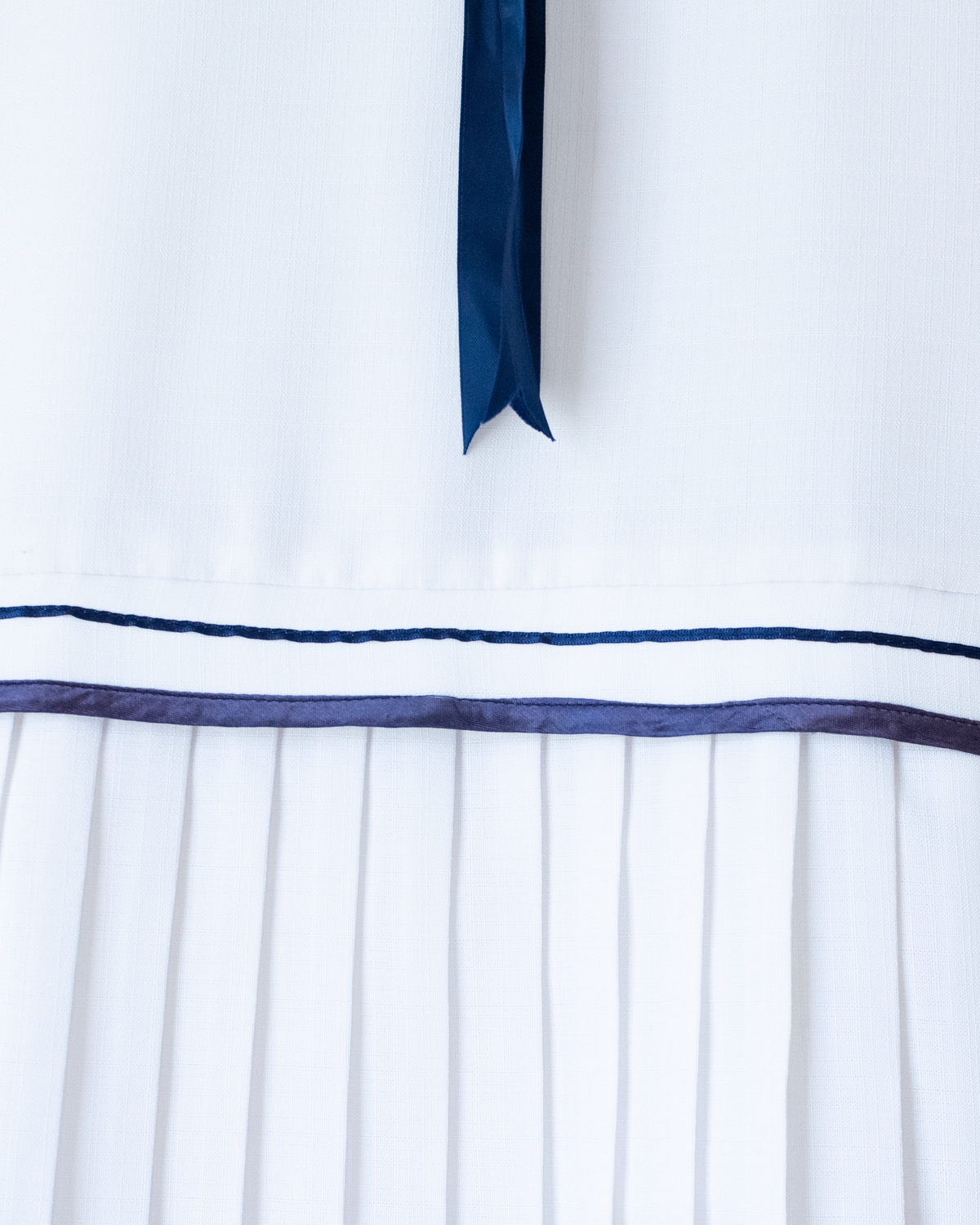 White sailor dress from England | 7-9 years