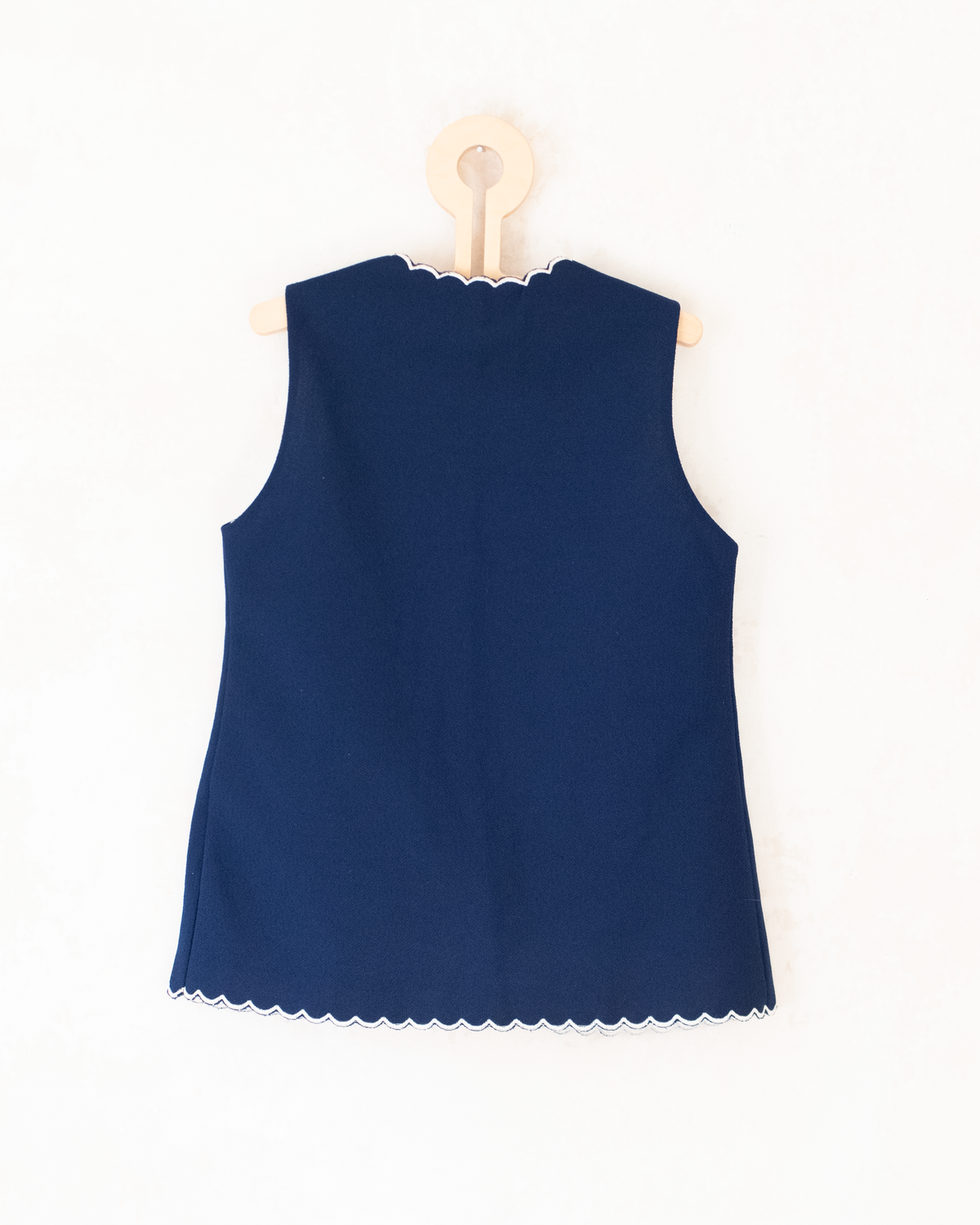 Blue cardigan with daisies | 8-10 years