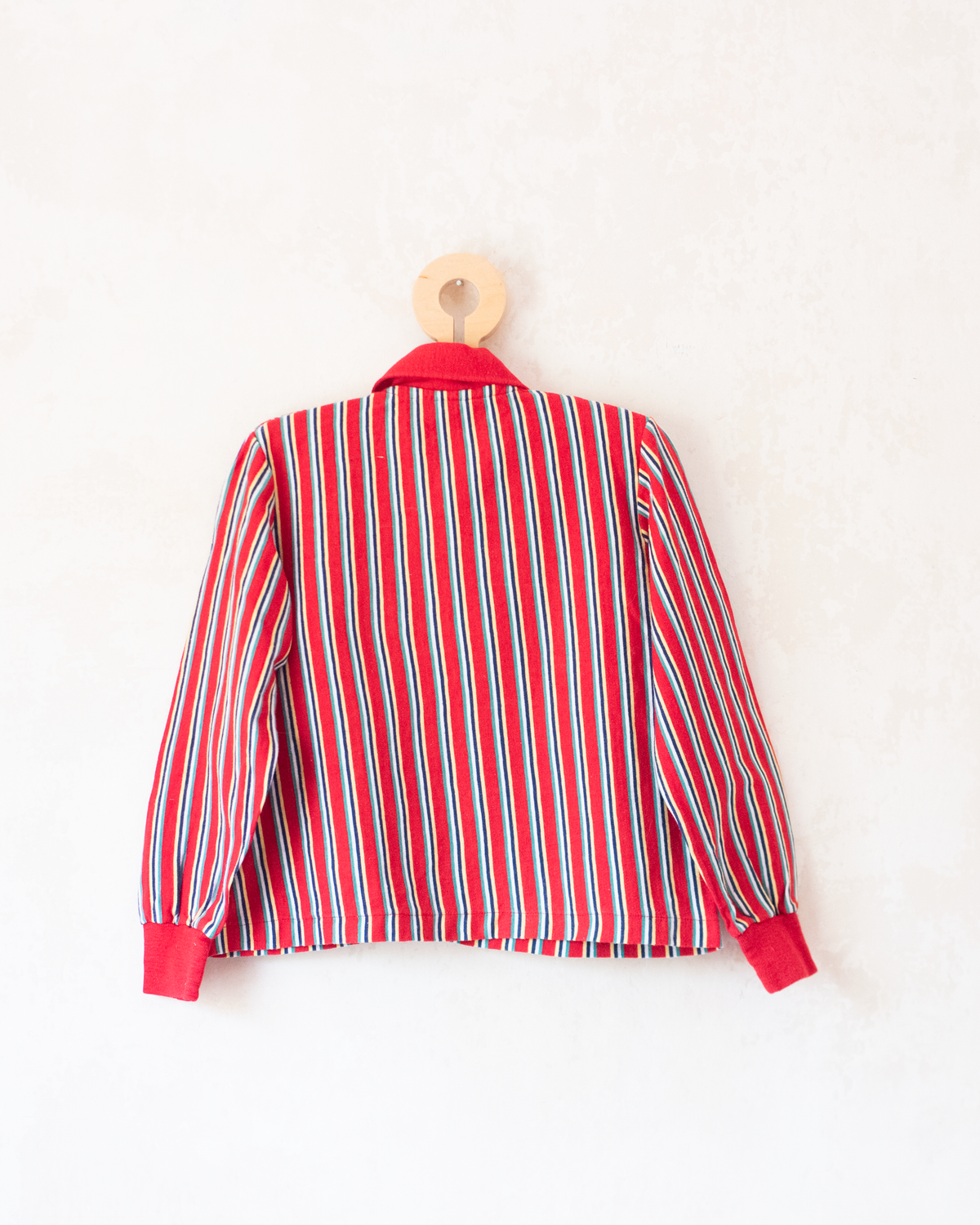 Striped top with gold buttons and anchors | 6-7 years