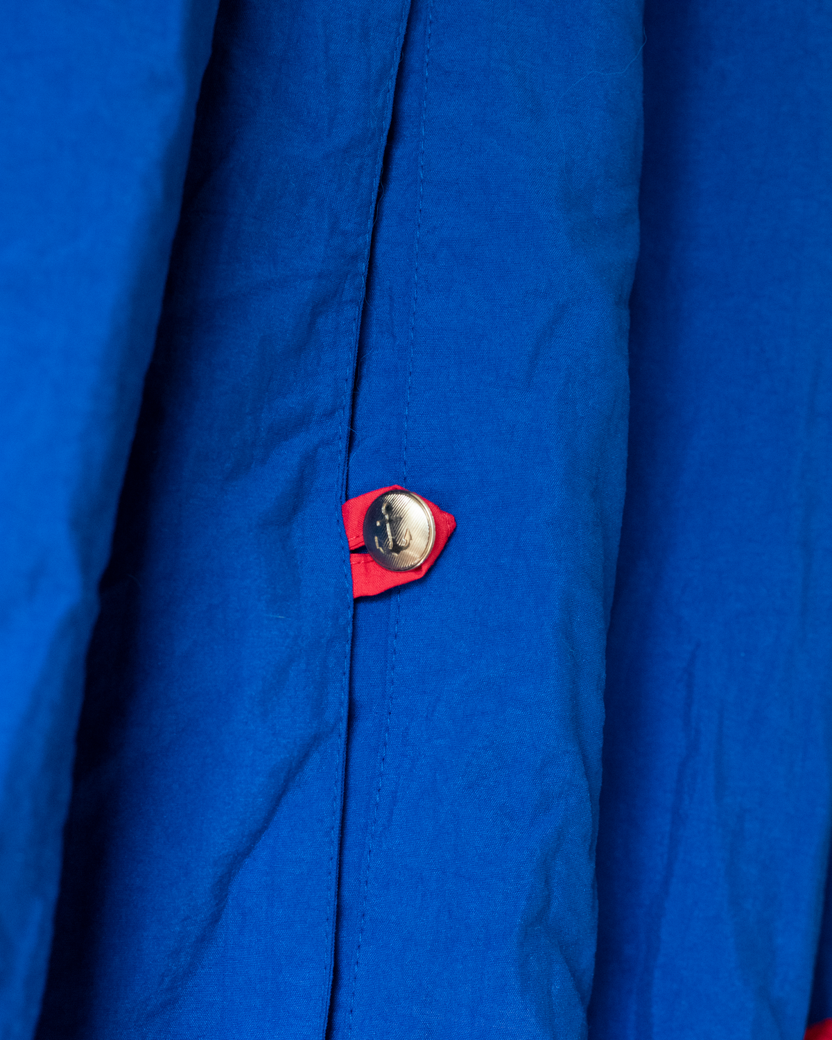 Blue coat with embroidered mouse from Yves Saint Laurent | 7-8 years