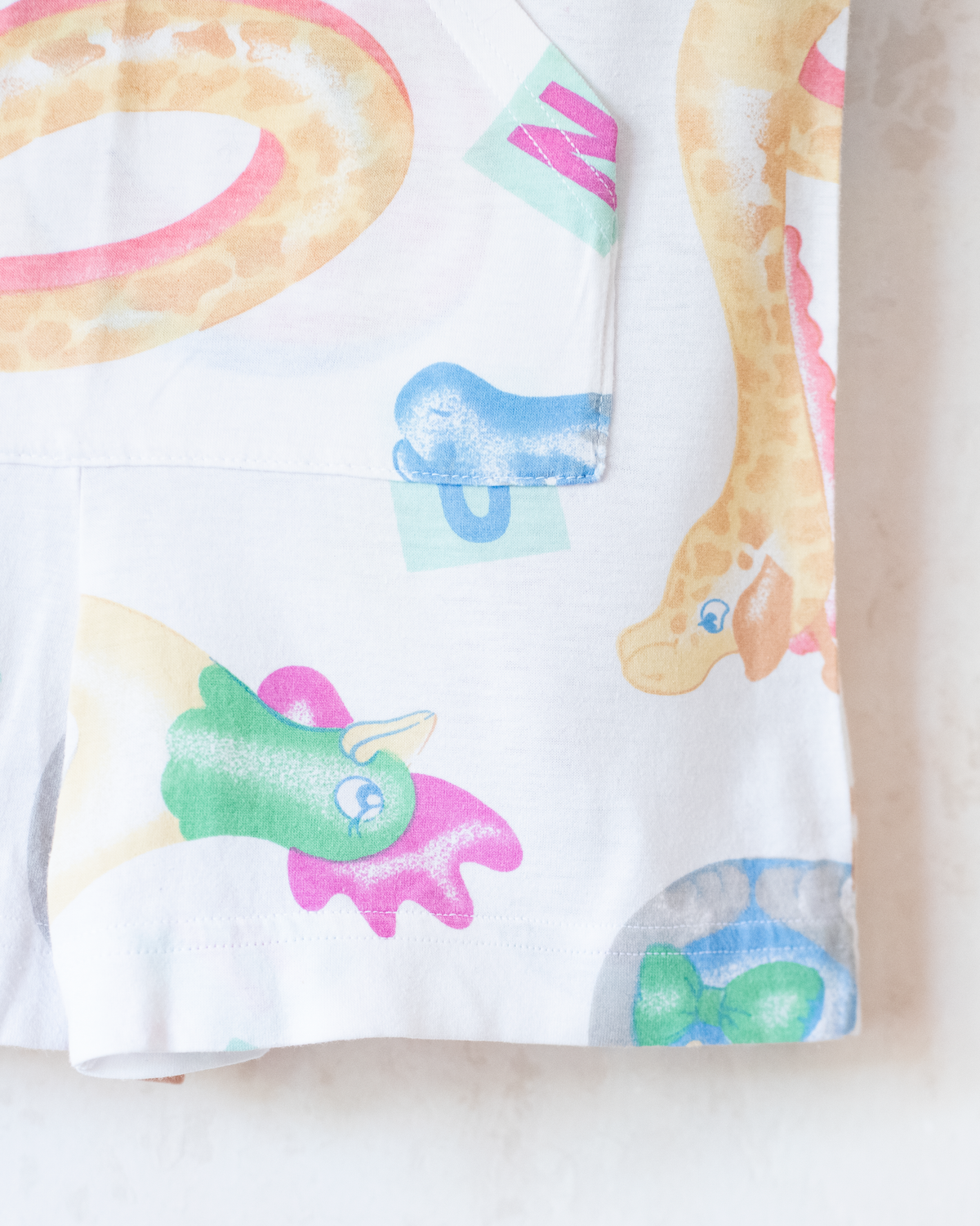 Colorful vintage Moschino romper | 6-9 months