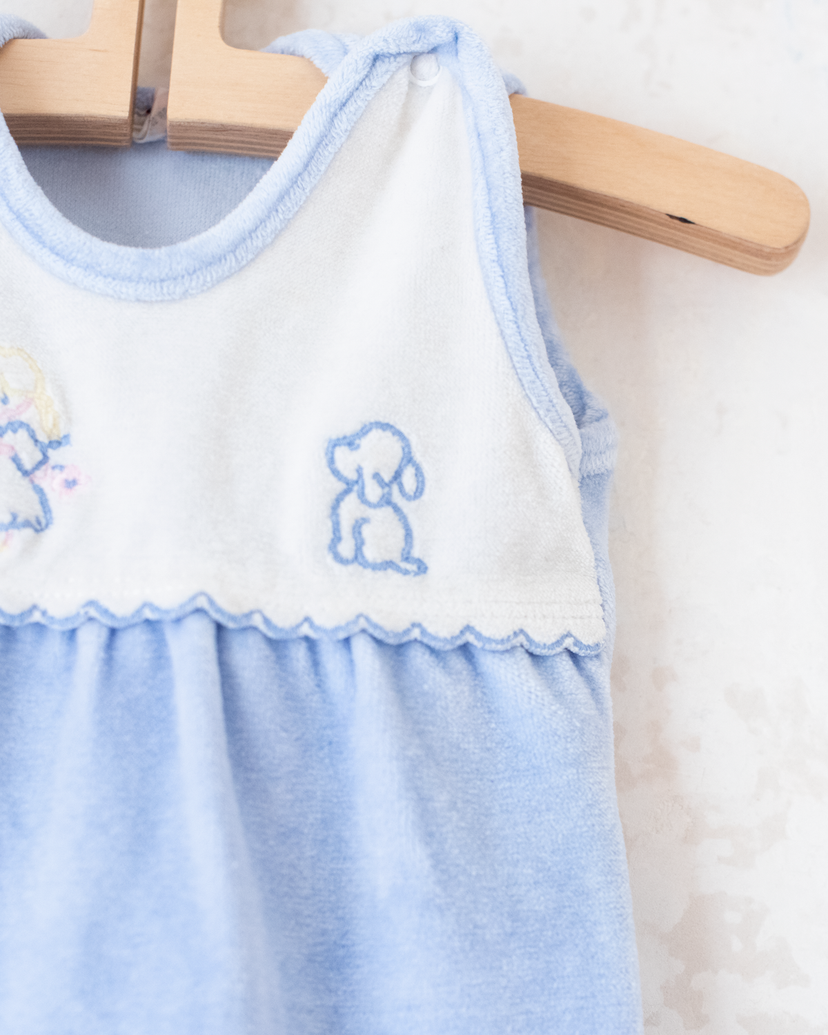 Velvet overalls from Petit Beto | 3-6 months