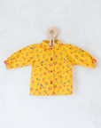 חולצה צהובה עם פרחים | 6-9 חודשים