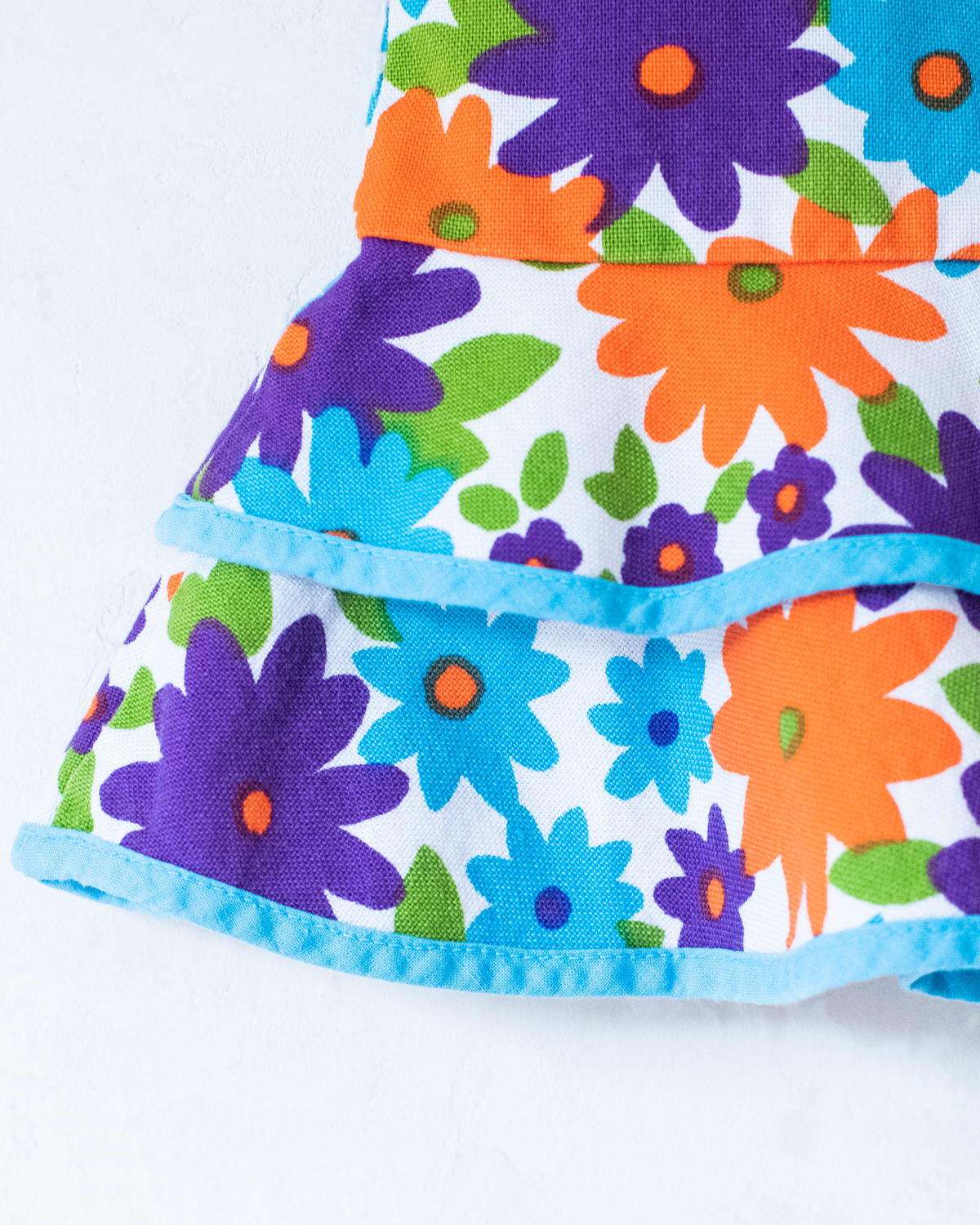 Sixties floral dress | 6-9 months