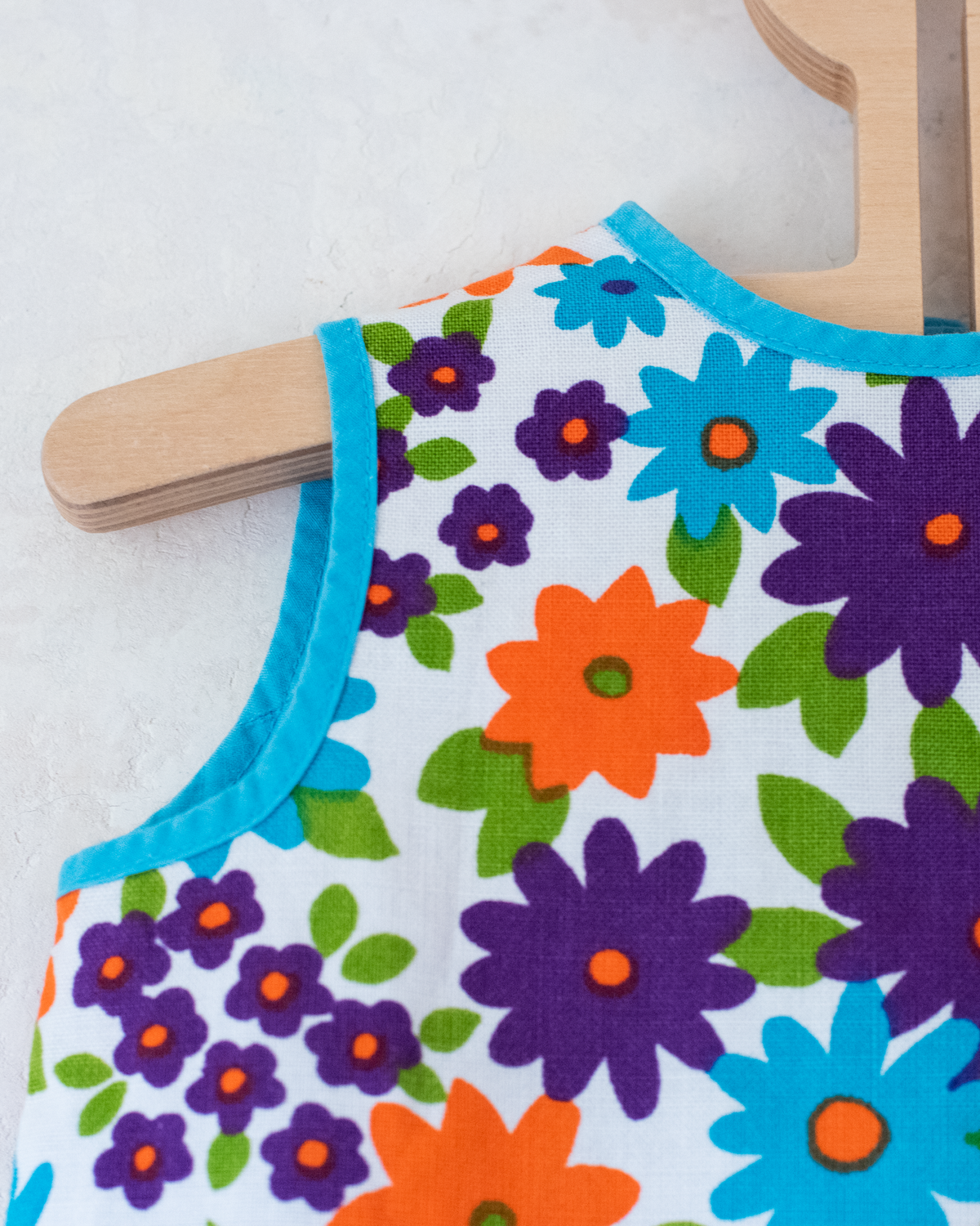 Sixties floral dress | 6-9 months