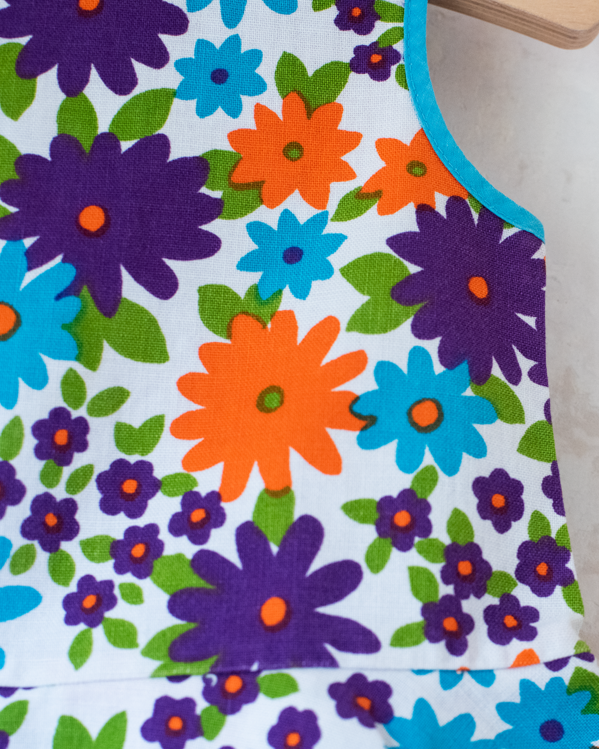 Sixties floral dress | 6-9 months