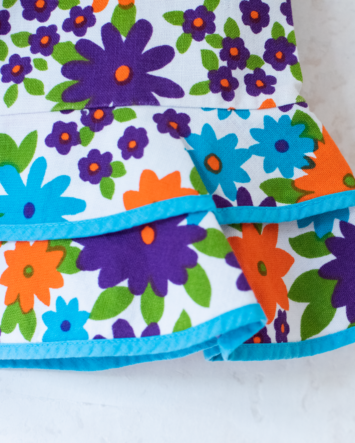 Sixties floral dress | 6-9 months