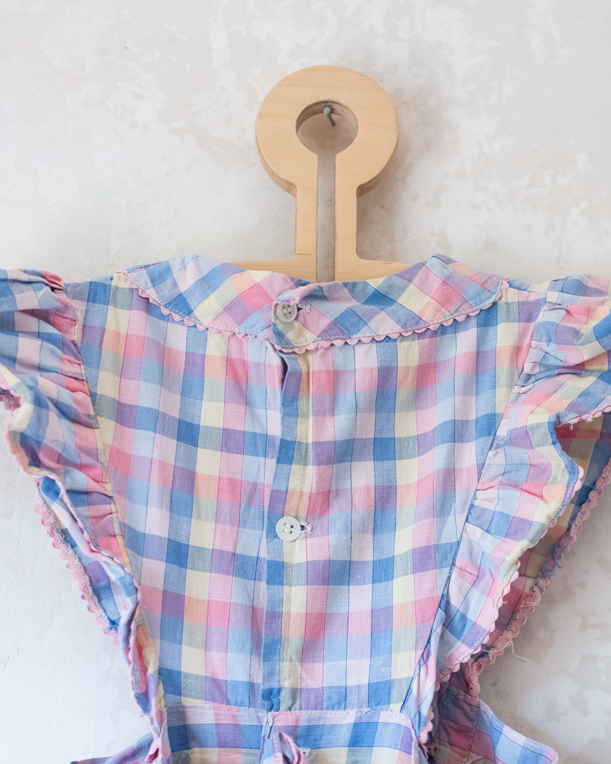 Plaid dress from the 60s | 3-4 years