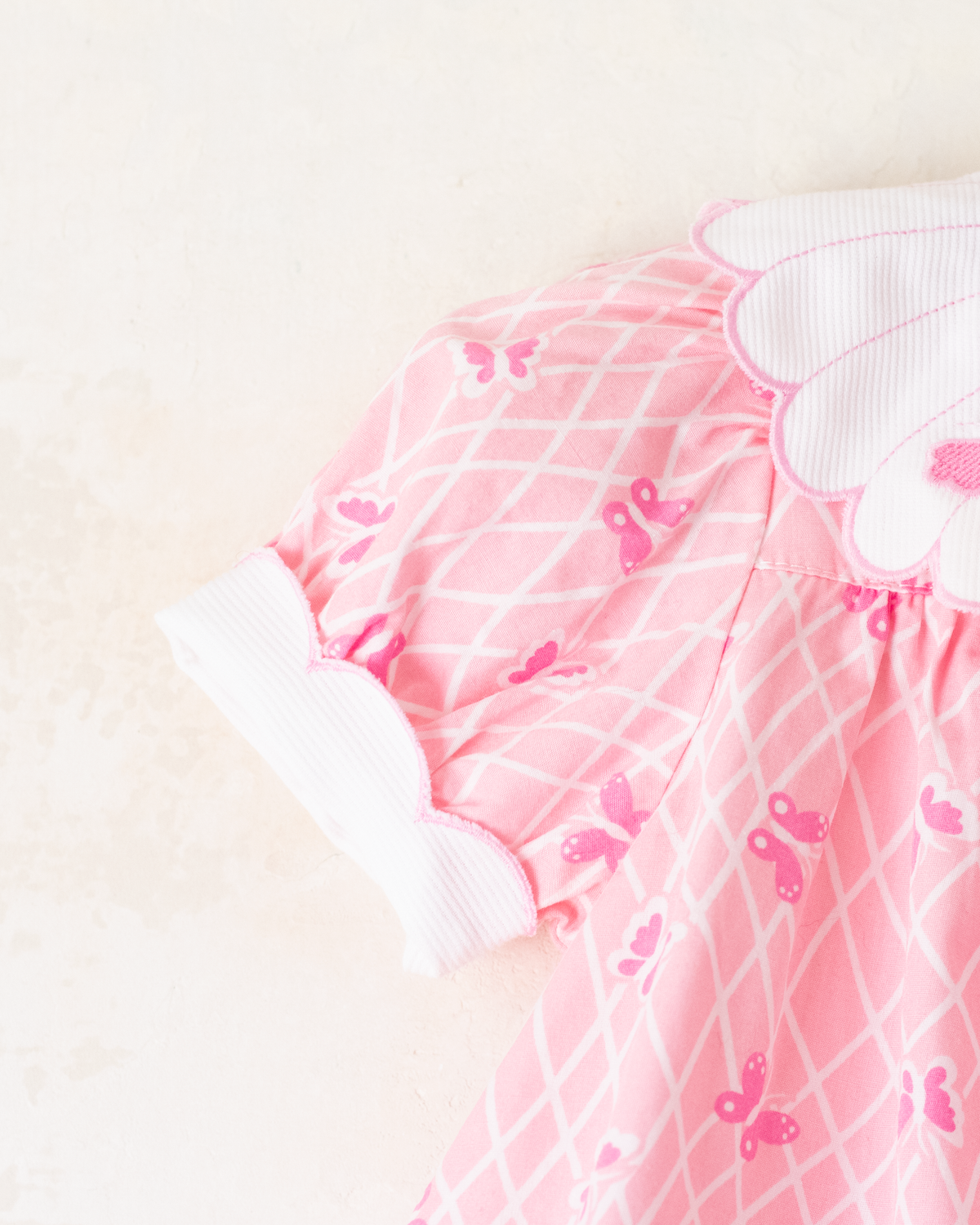 Yves Saint Laurent Pink Butterfly Dress | 9-12 Months