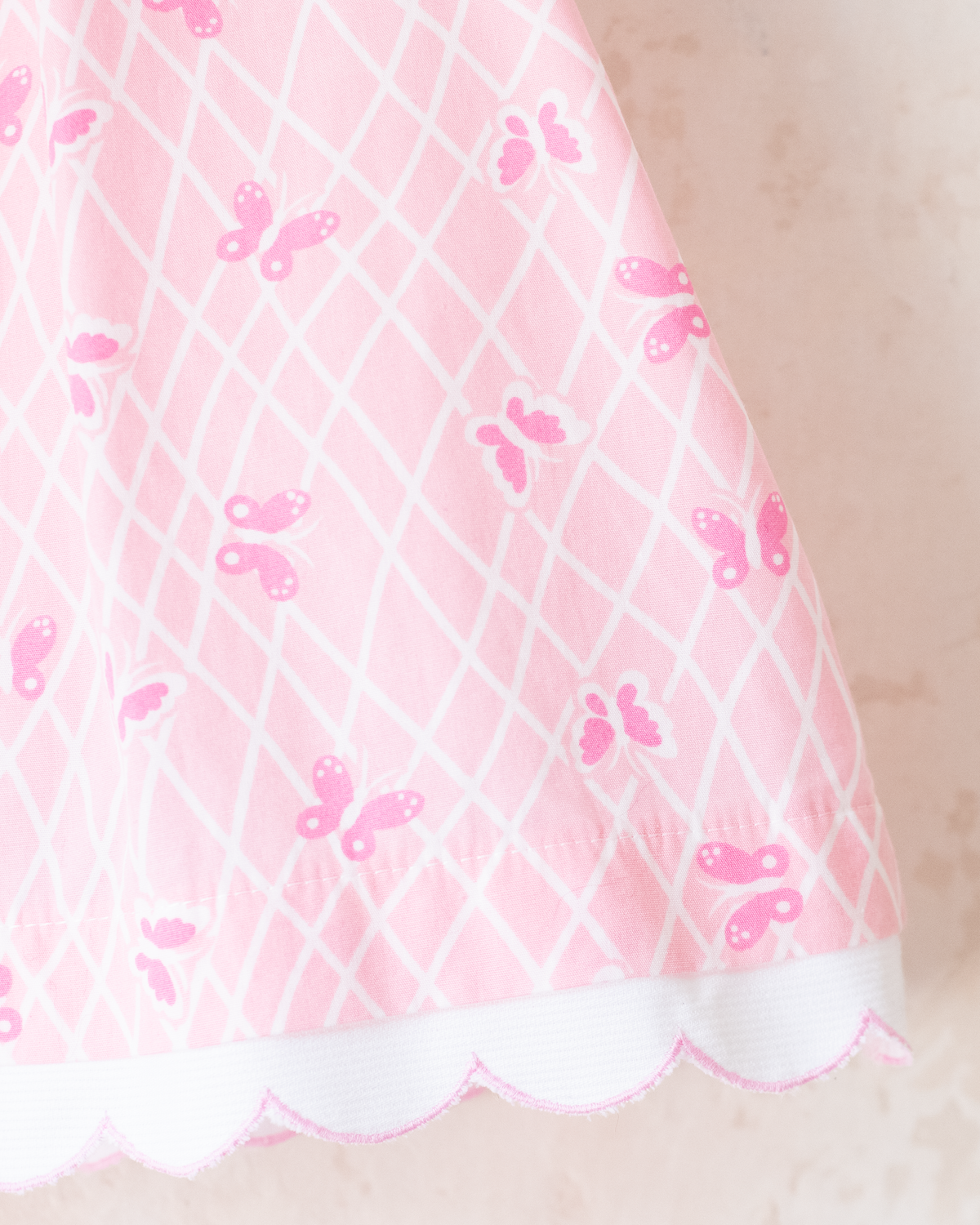 Yves Saint Laurent Pink Butterfly Dress | 9-12 Months