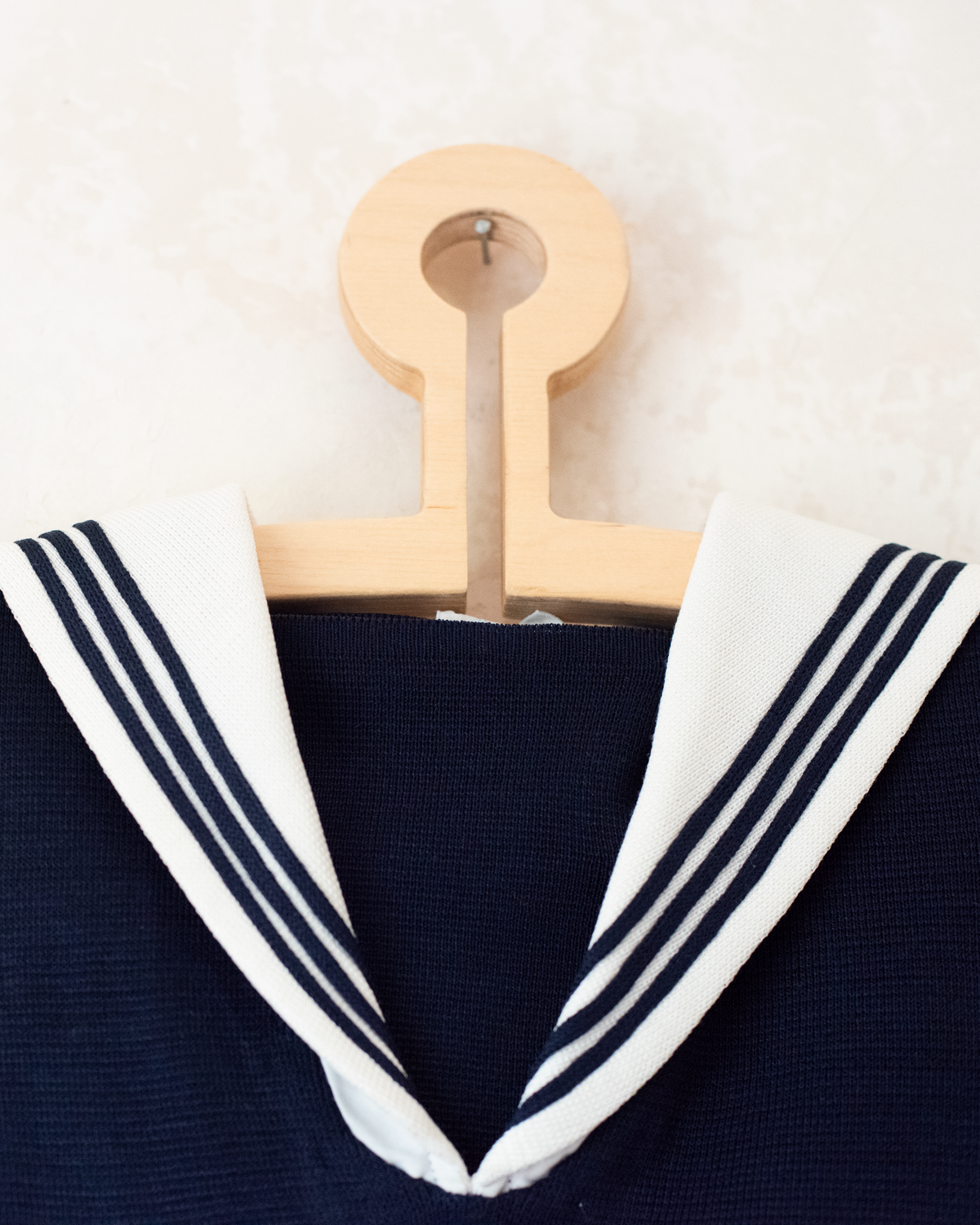 Knitted Sailor T-shirt with Tennis Racket | 2-3 years