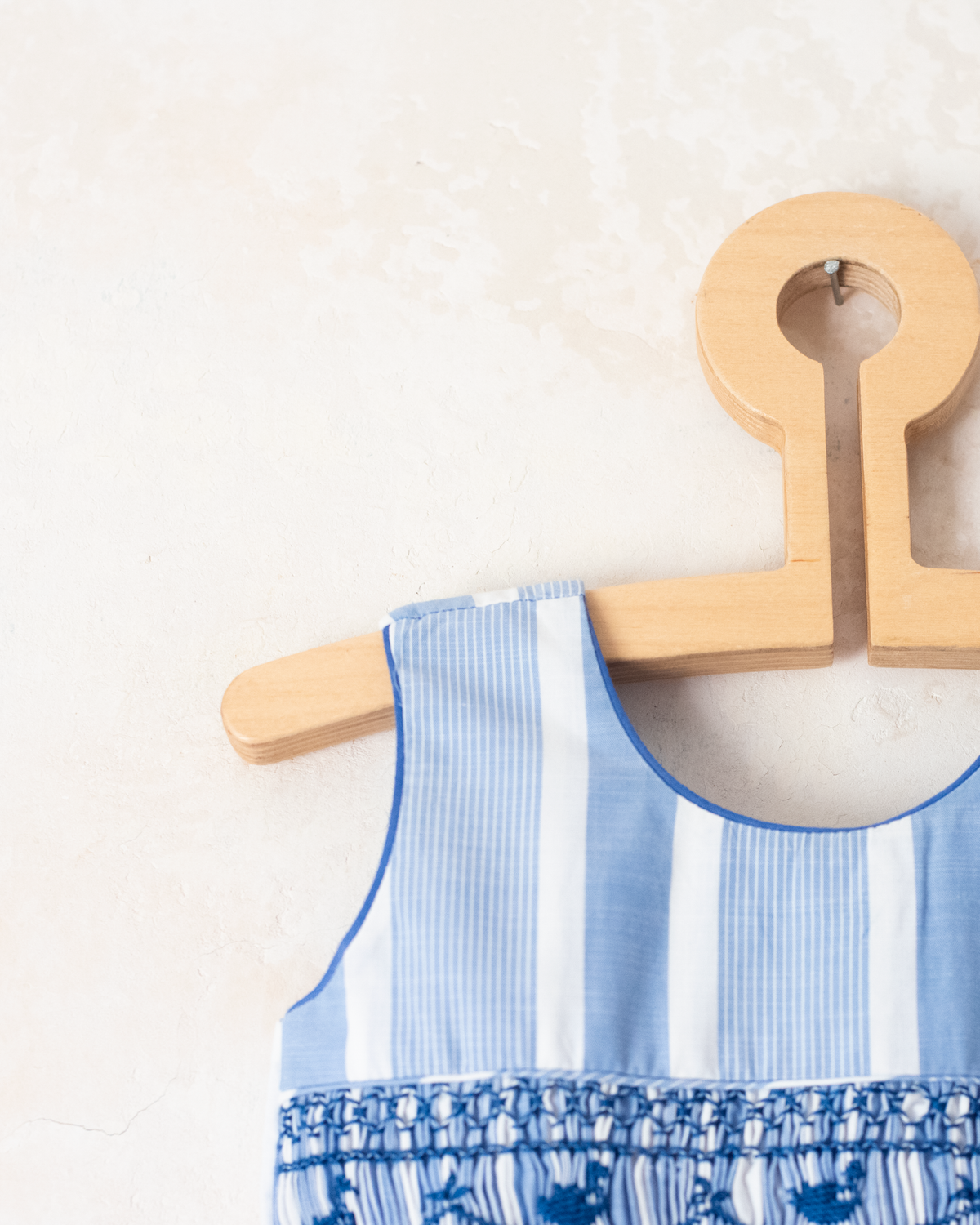 אוברול עם פסים וברווזים רקומים | 9-12 חודשים