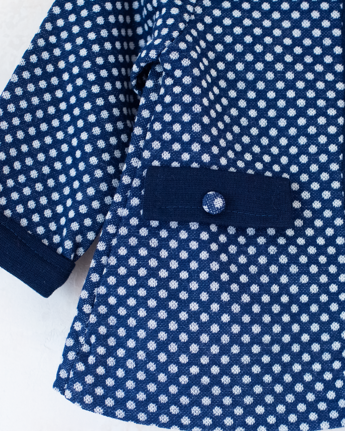 Blue polka dot jacket | 2-3 years