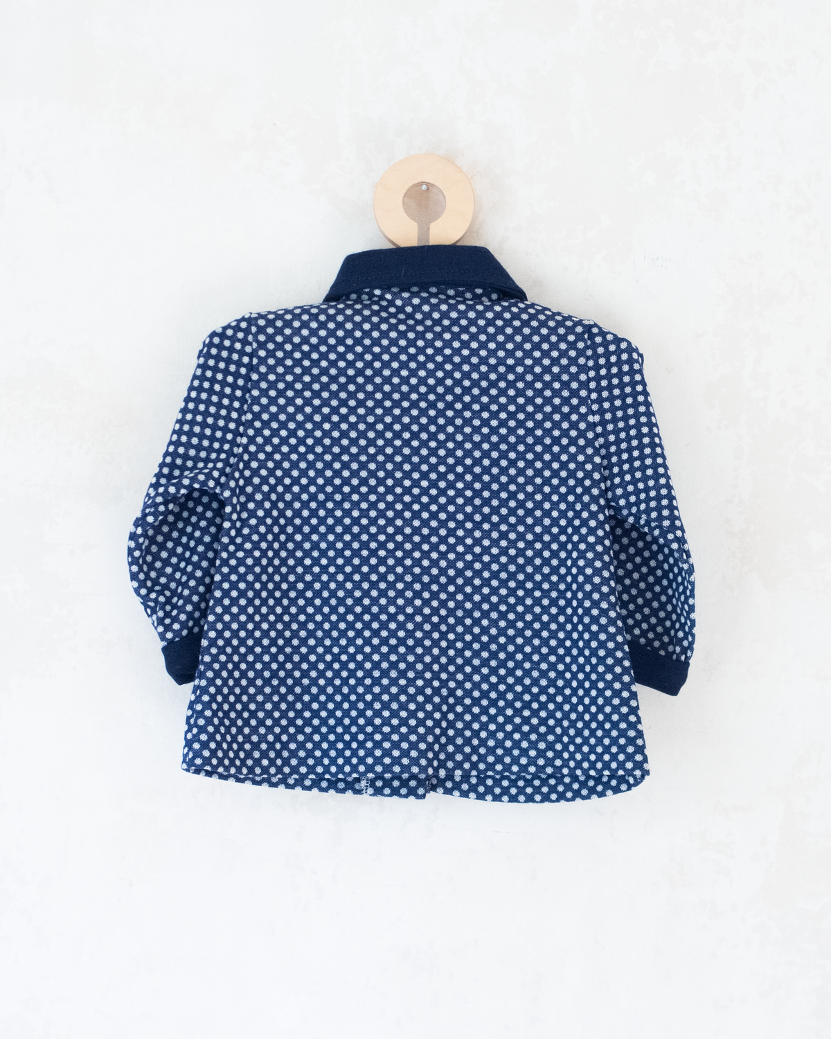 Blue polka dot jacket | 2-3 years
