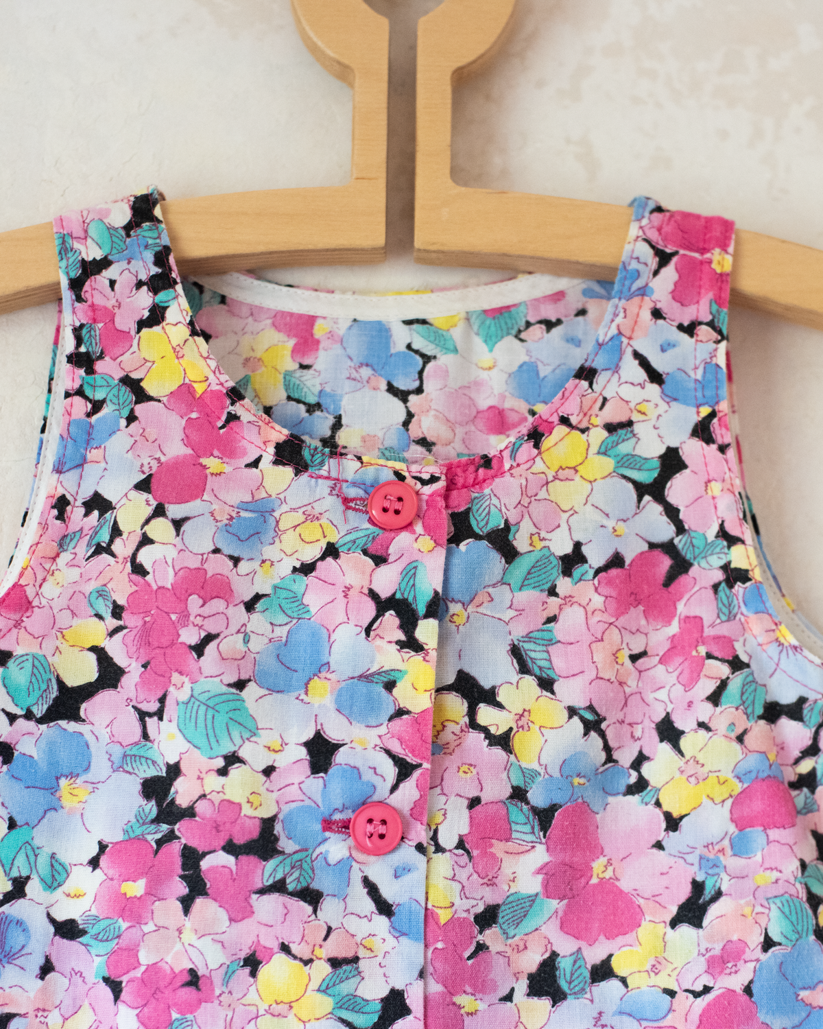 Floral Ruffle Tank Top | 3-4 Years
