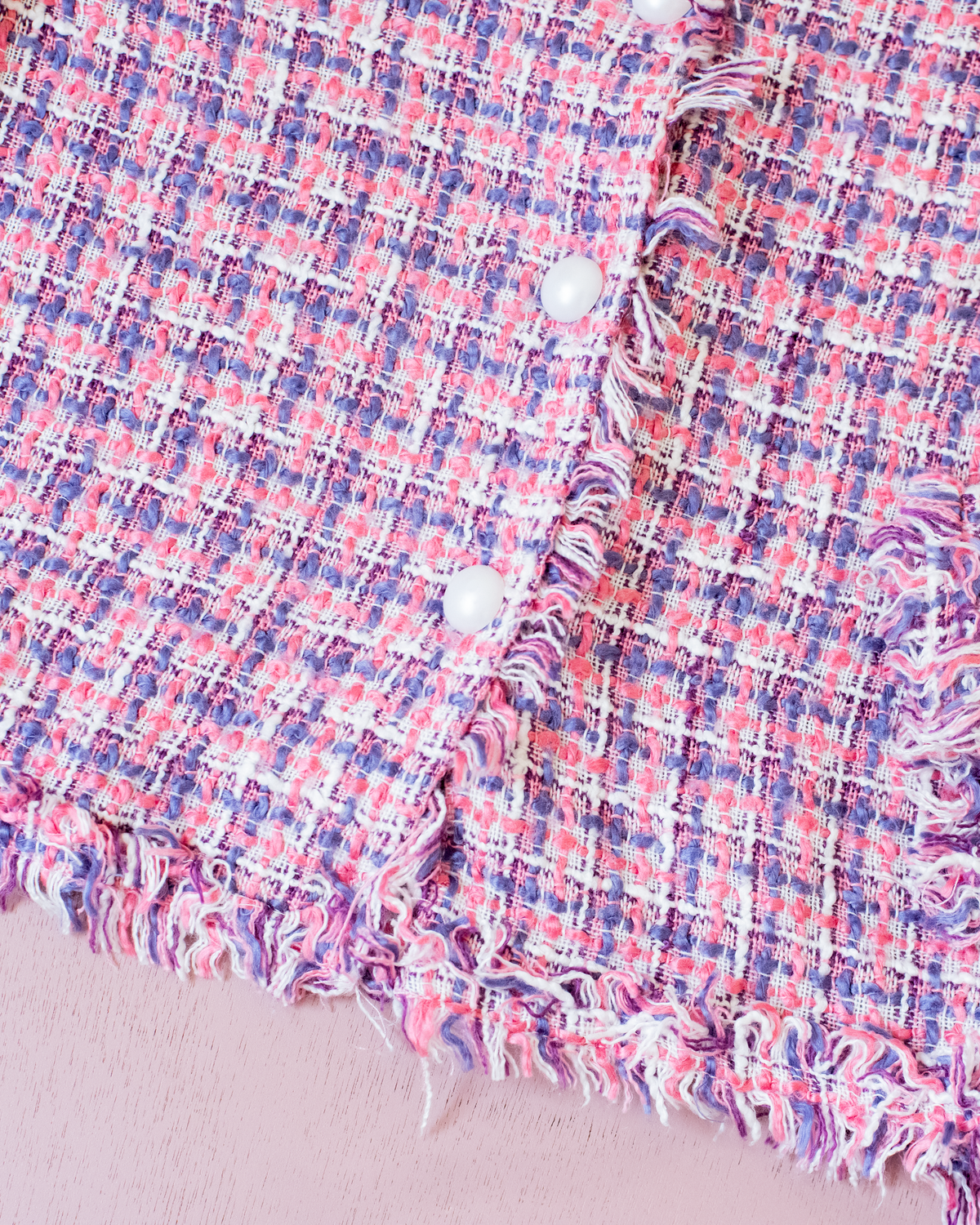 Chanel-style woven jacket | 6-7 years