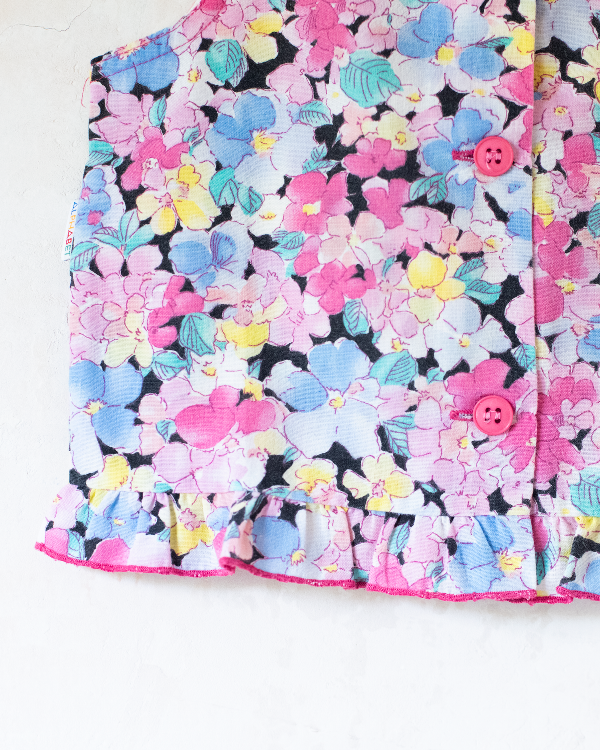 Floral Ruffle Tank Top | 3-4 Years