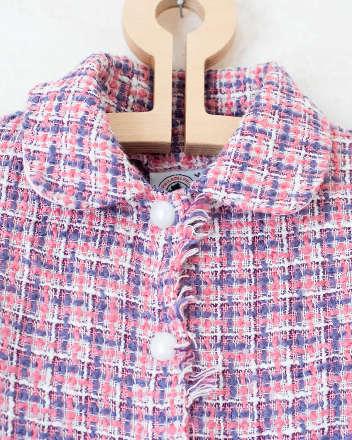 Chanel-style woven jacket | 6-7 years