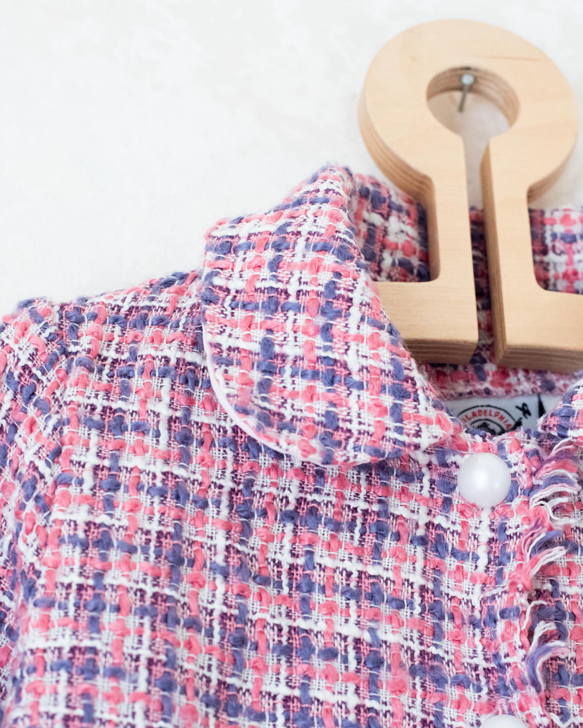 Chanel-style woven jacket | 6-7 years