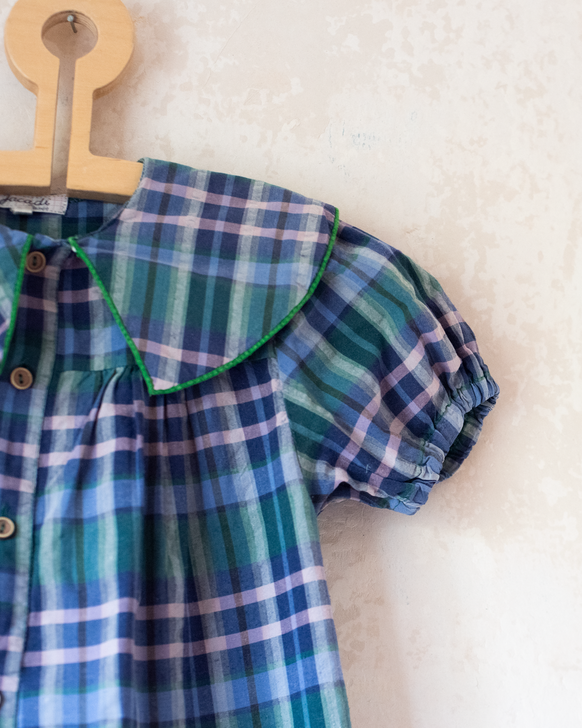 Jacadi checked colorful overalls | 18-24 months