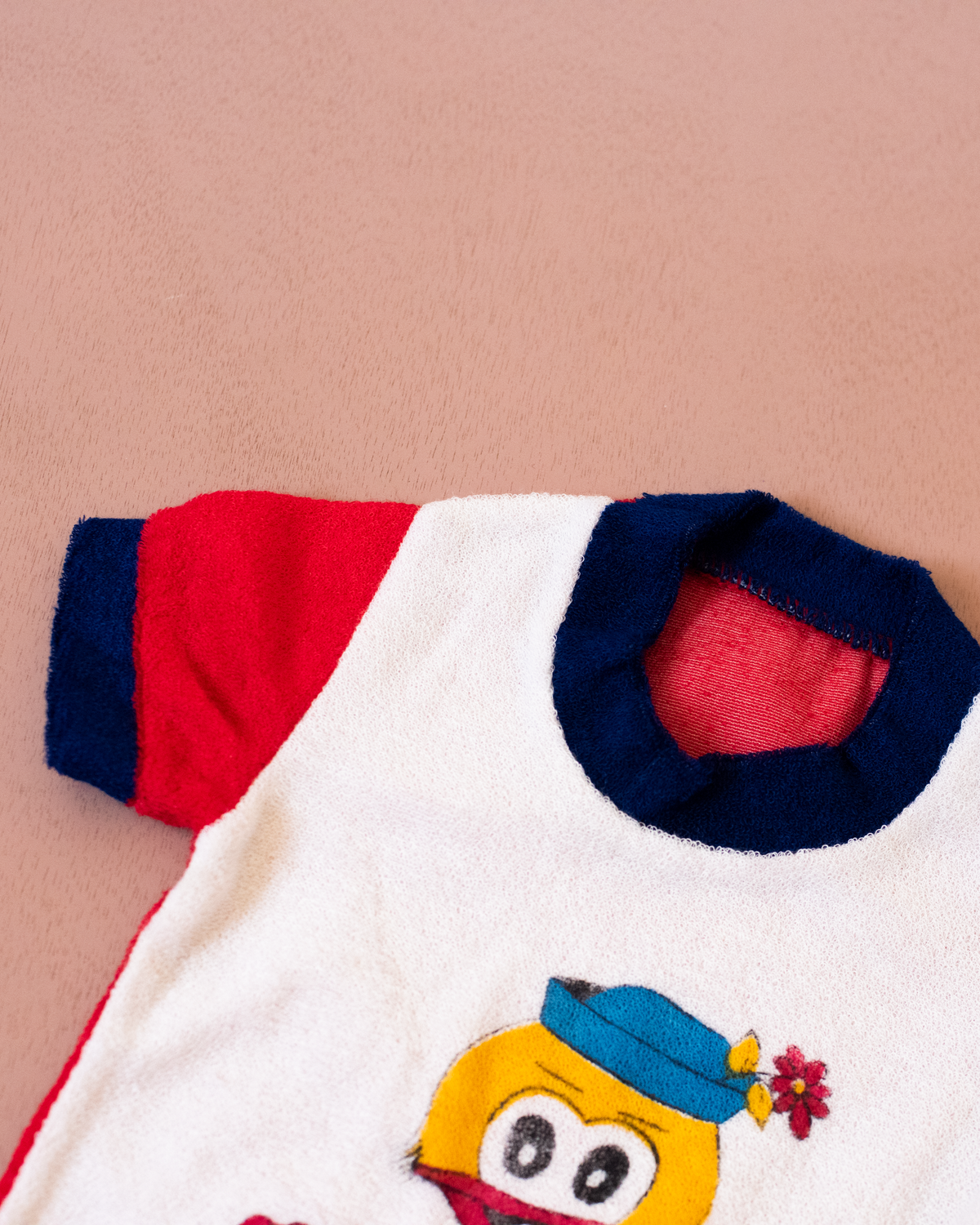 Red towel set with chick | Spanish Deadstock | 6-9 months