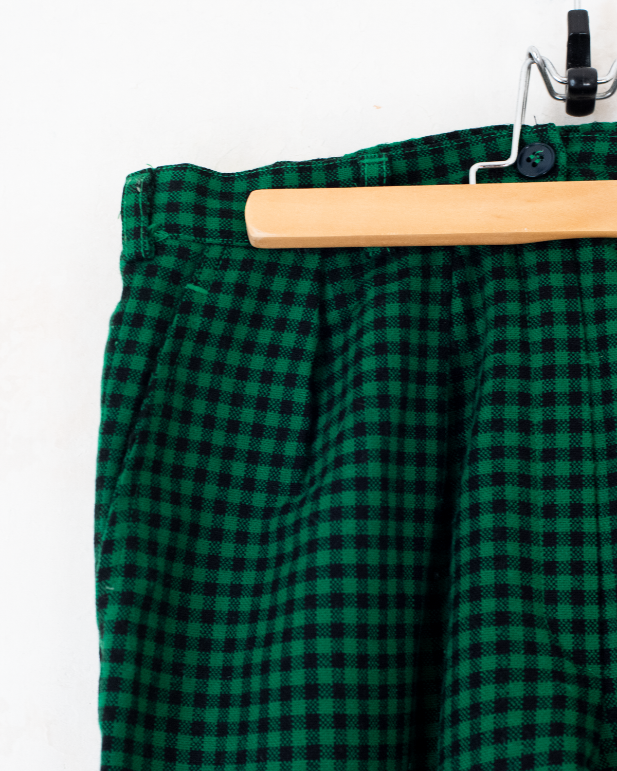 Kenzo Vintage Plaid Pants | 10-11 Years