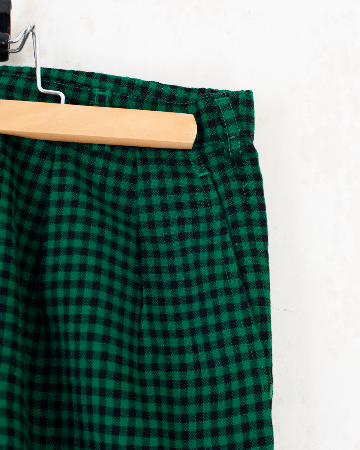 Kenzo Vintage Plaid Pants | 10-11 Years