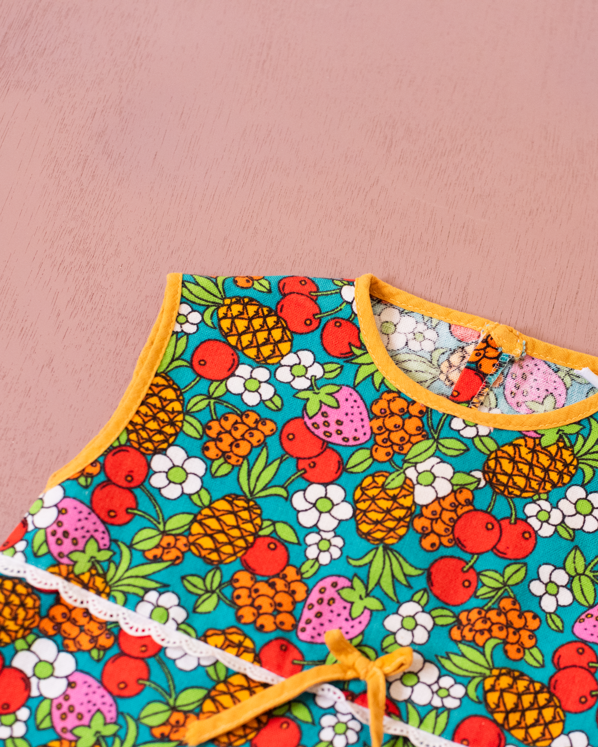 Colorful Summer Fruit Dress | 9-12 months