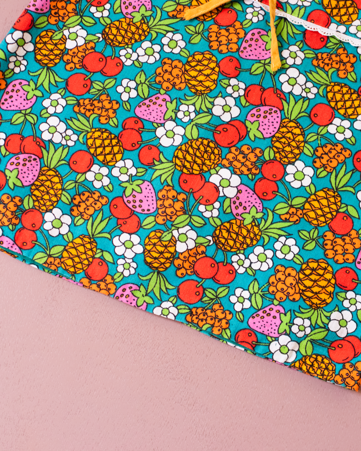 Colorful Summer Fruit Dress | 9-12 months