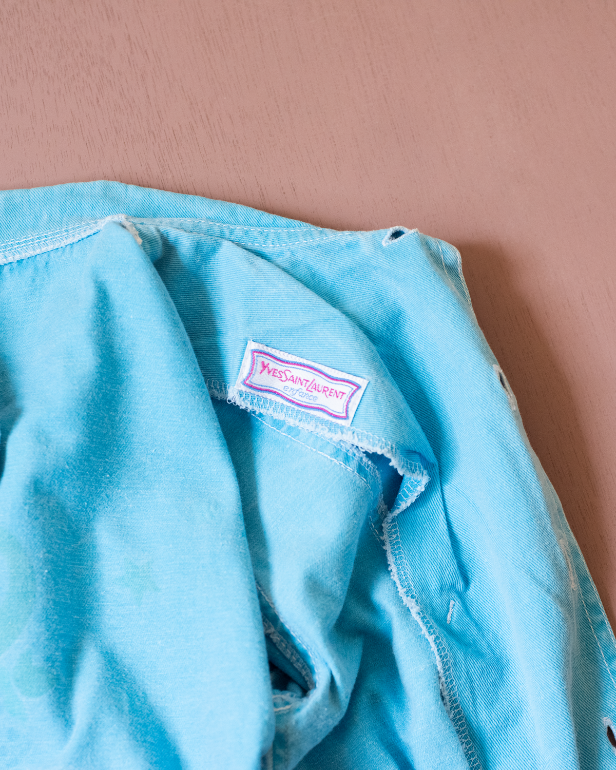 Yves Saint Laurent Circus Print Denim Jacket | 12-18 Months