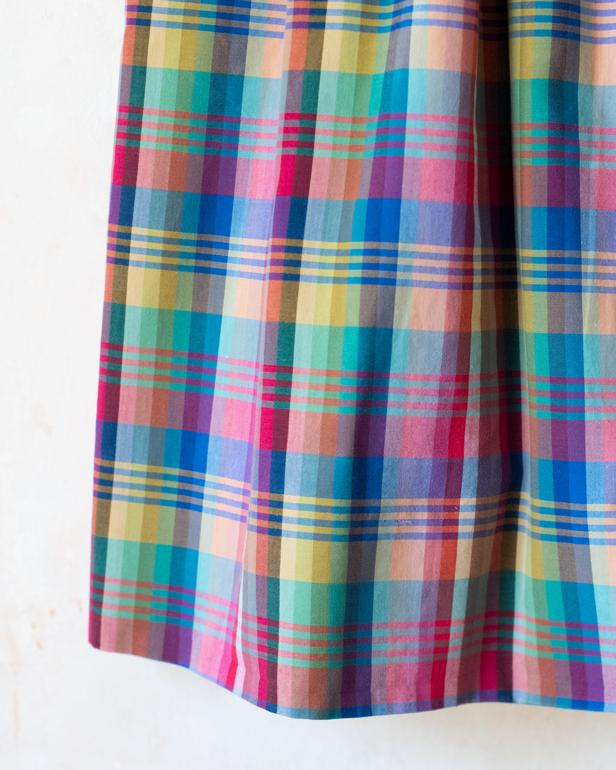 Colorful checkered dress | 6-7 years
