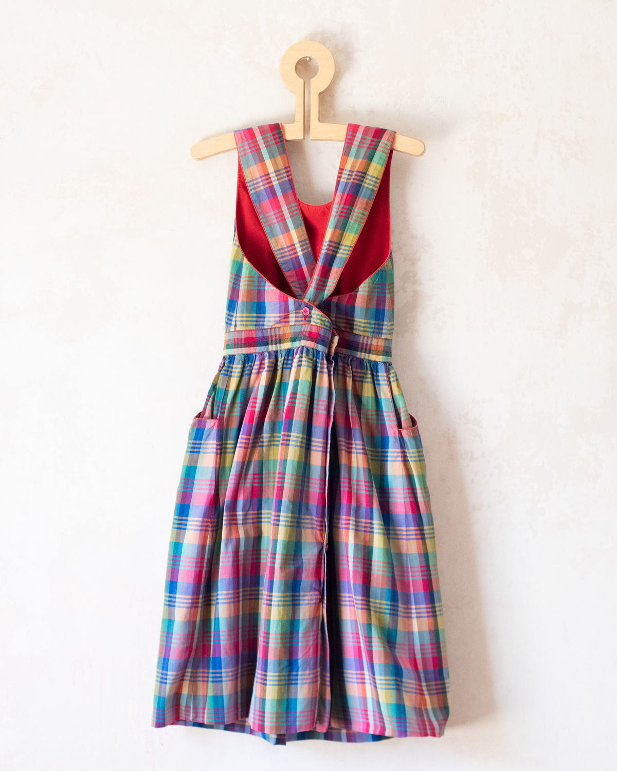 Colorful checkered dress | 6-7 years