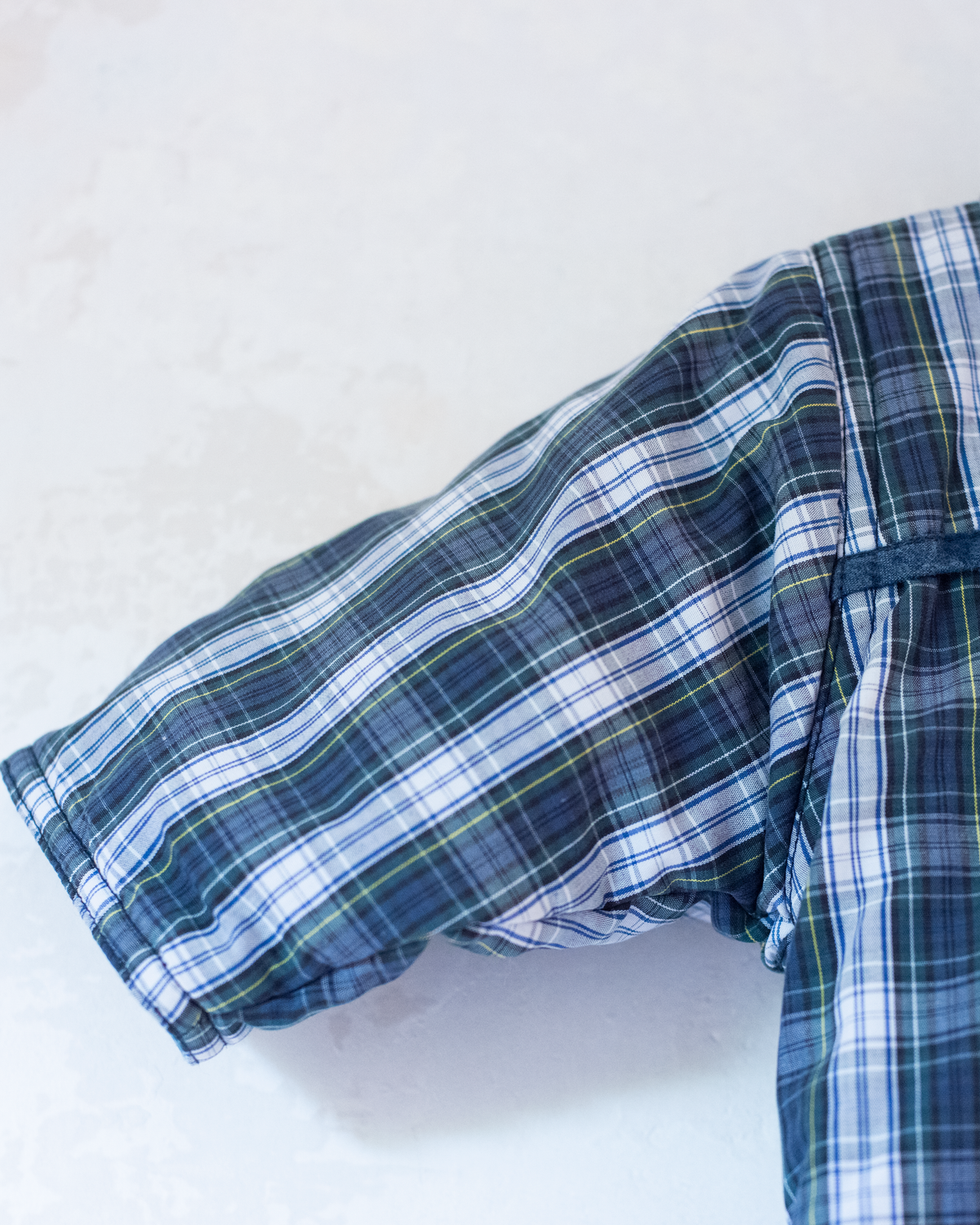 Blue plaid coat | 6-9 months