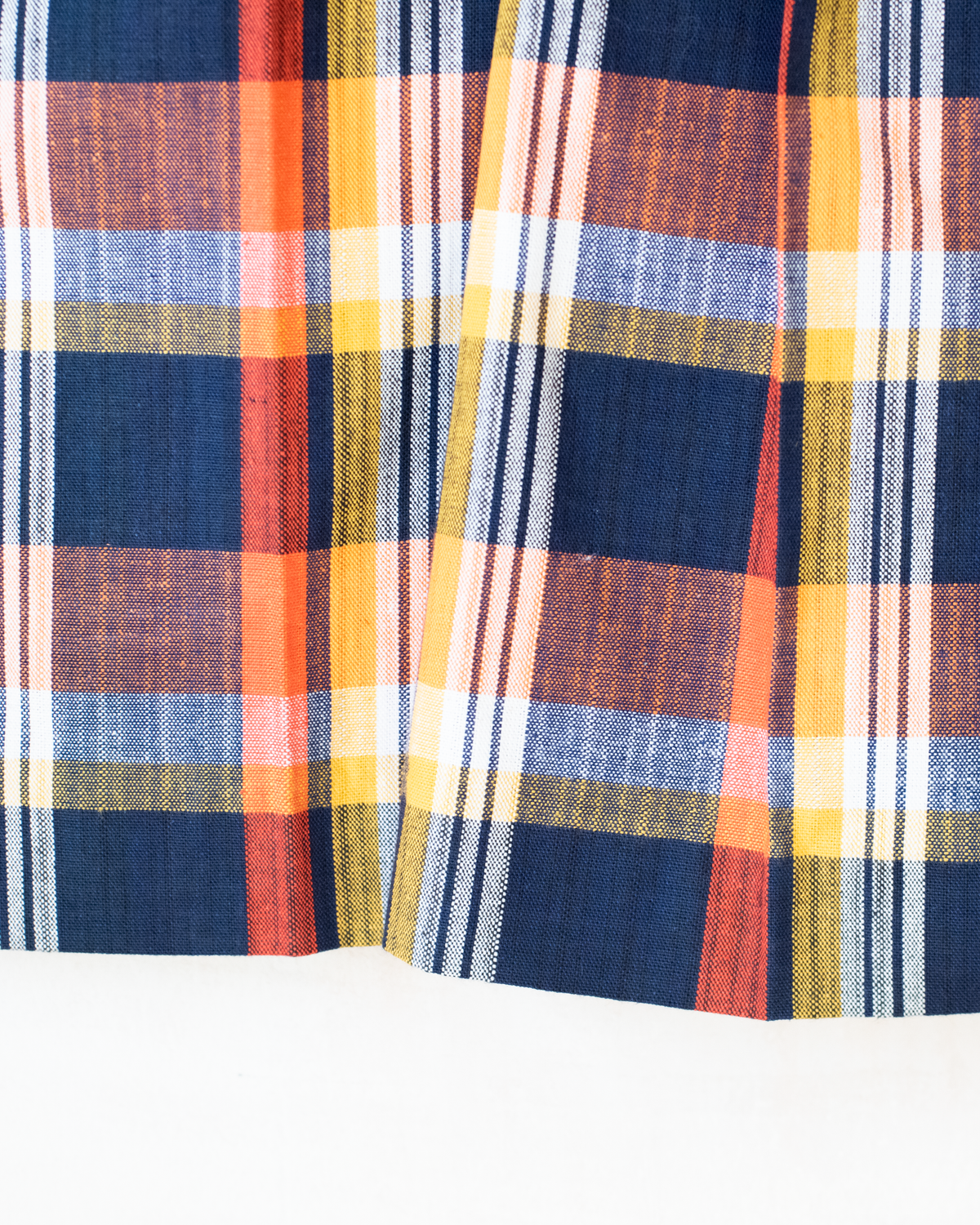 70s Plaid Long Pants | 10-11 Years