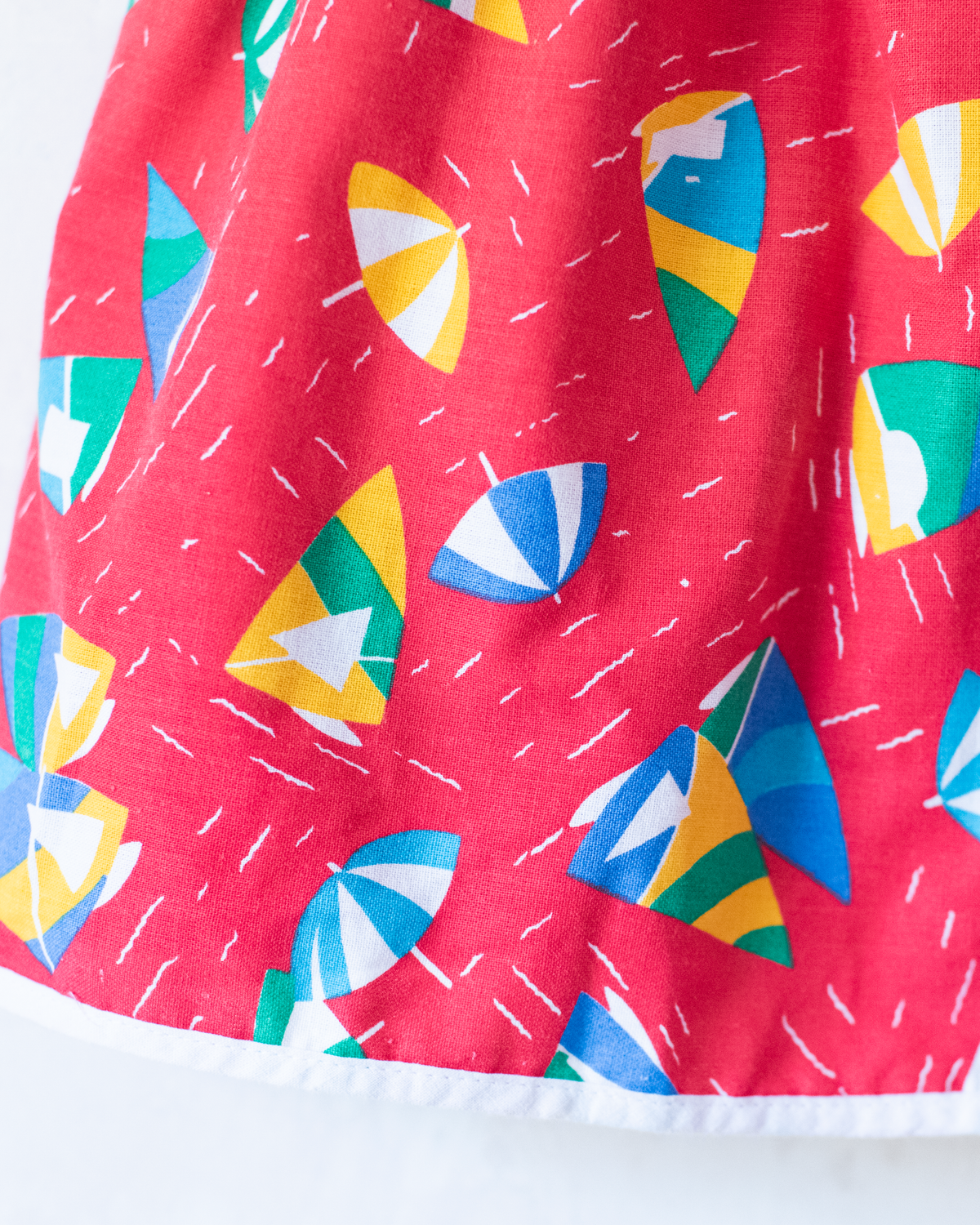 Summer dress with parasols and sailboats | 12-18 months