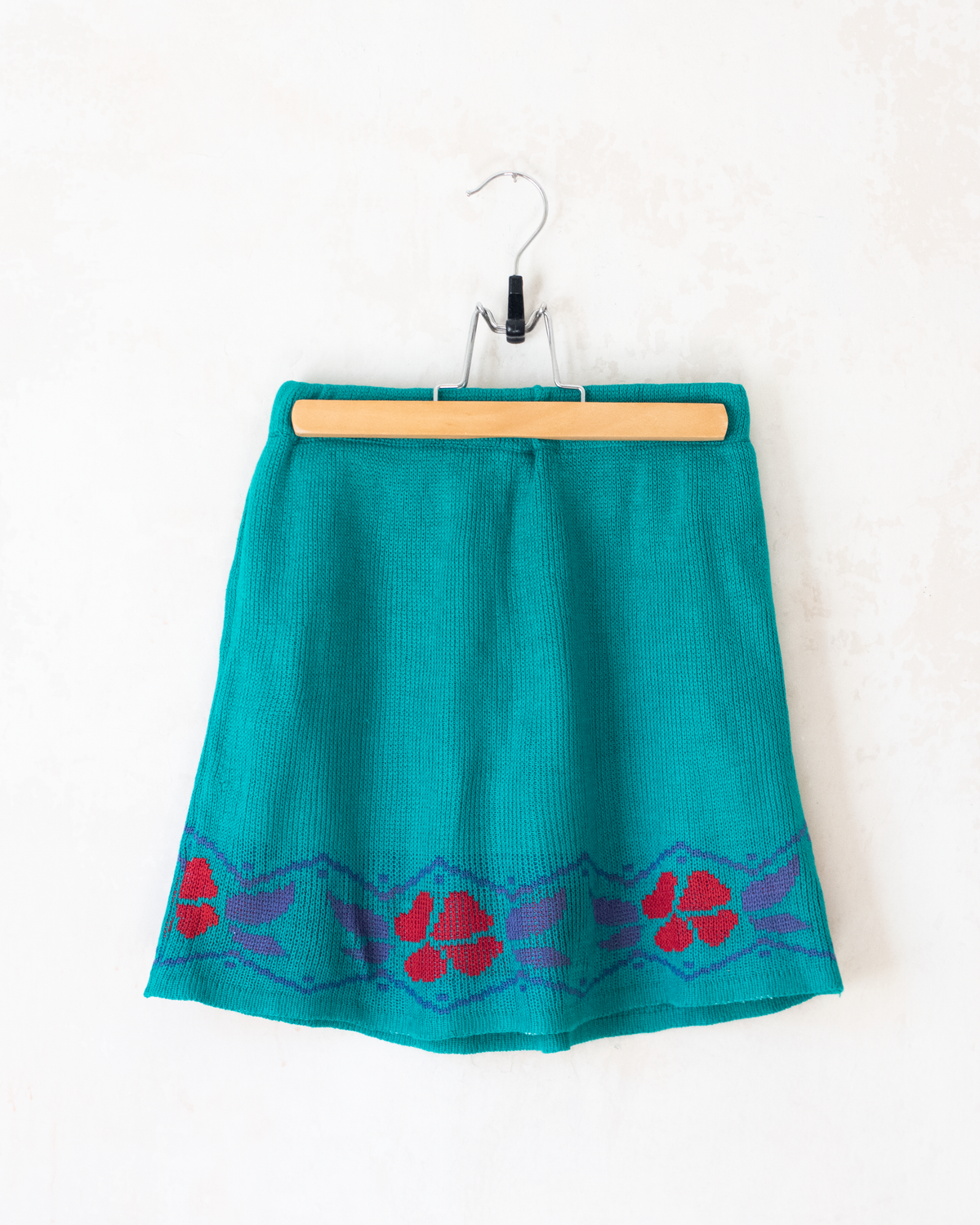 Green winter set with flowers | 6-7 years
