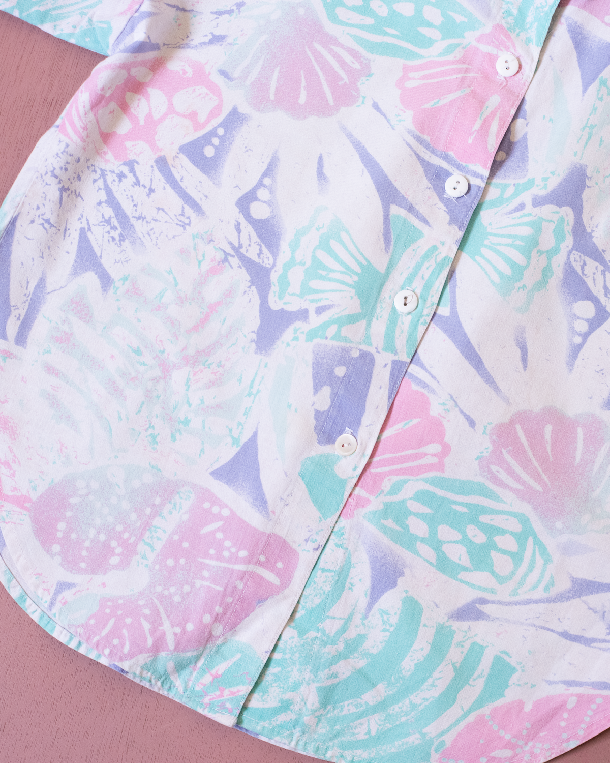 Hawaiian button-up shirt | 7-8 years