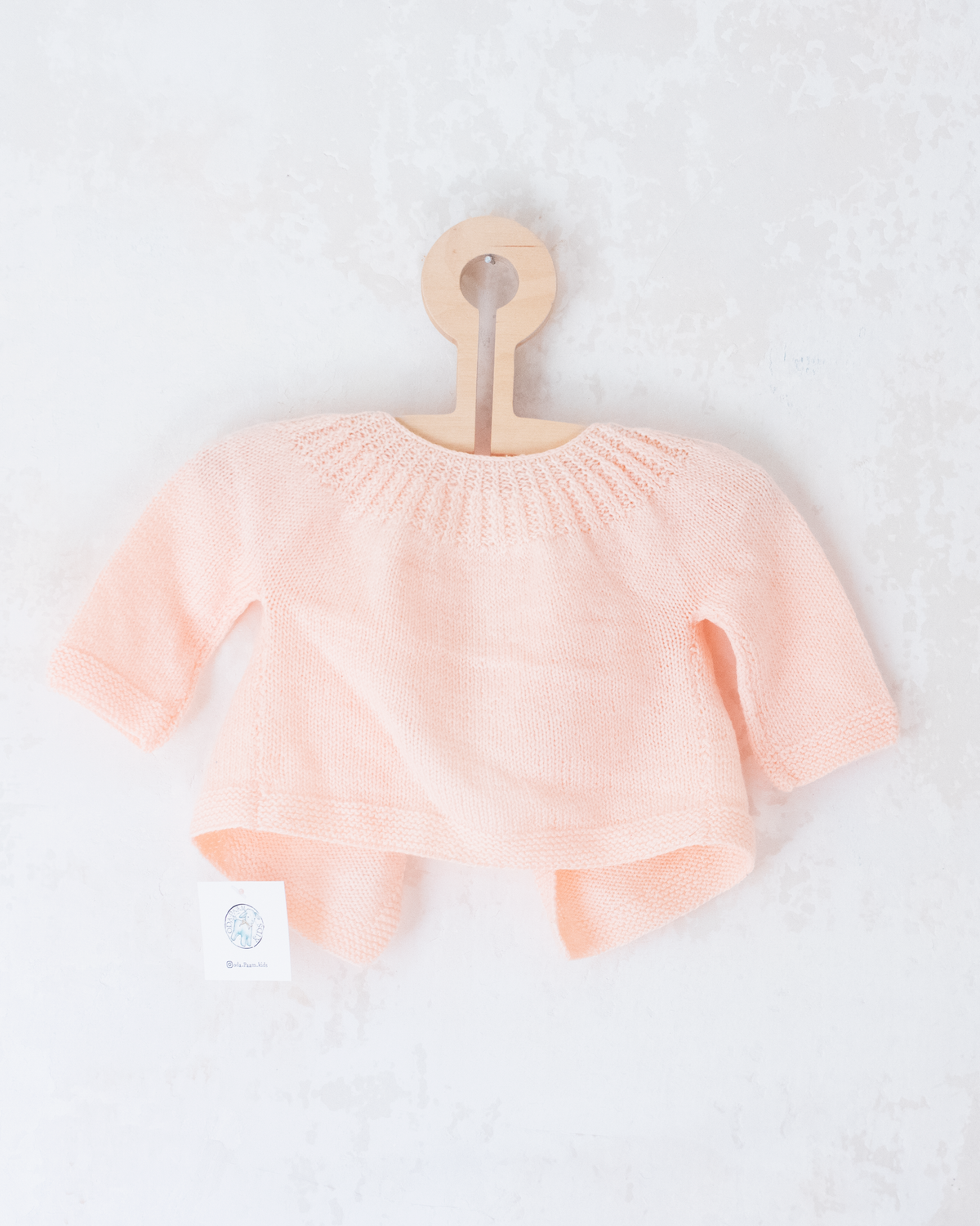 Orange knitted top | 0-3 months 