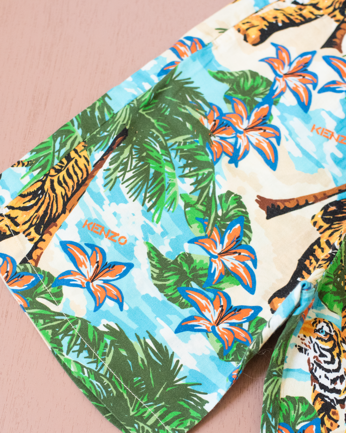 Kenzo floral tiger shorts | 4-5 years