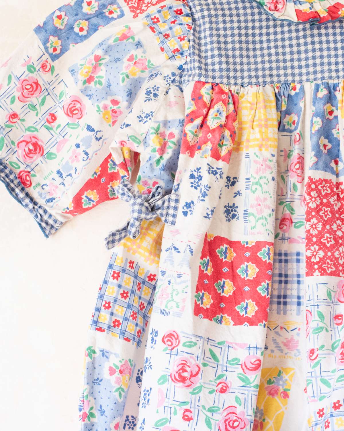 Nostalgic Patchwork Romper | 2-3 Years
