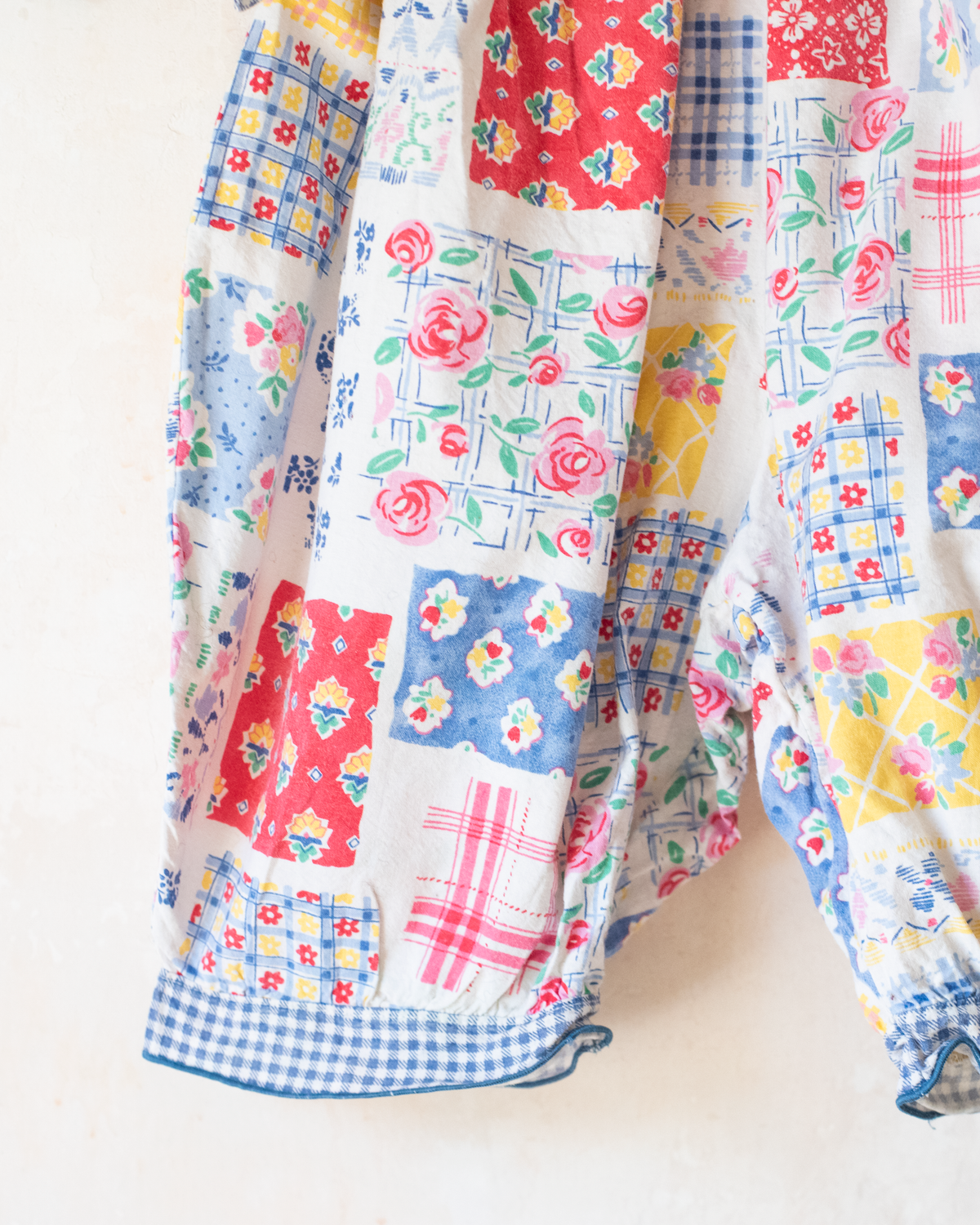 Nostalgic Patchwork Romper | 2-3 Years