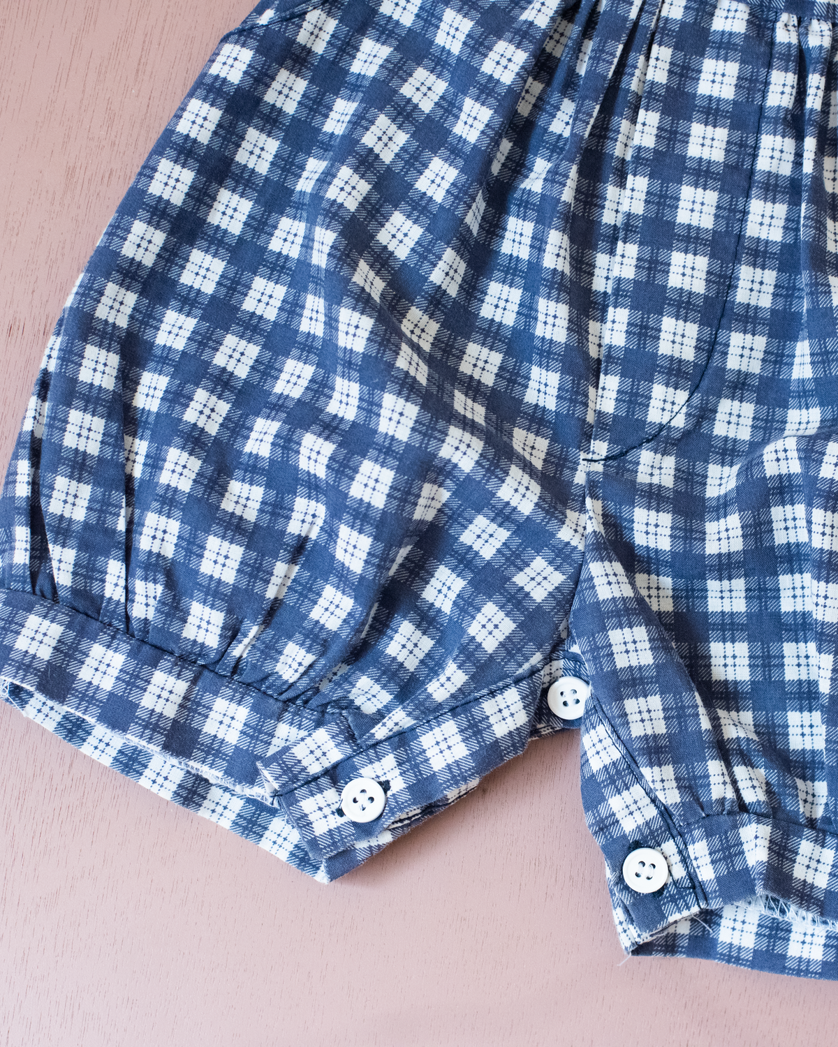 Checkered Sheleak Pants | 6-9 Months