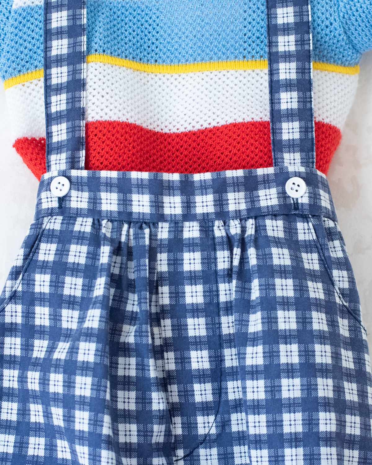 Checkered Sheleak Pants | 6-9 Months