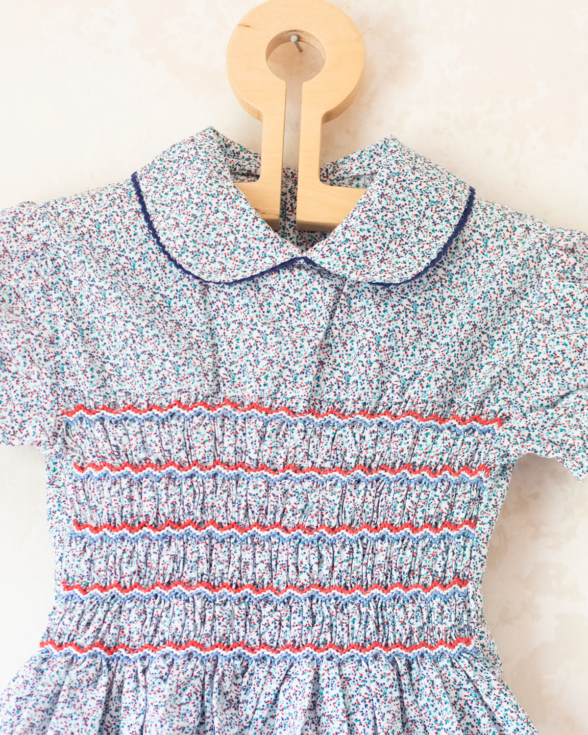 Polka Dot Ruffled Dress | 4-5Y