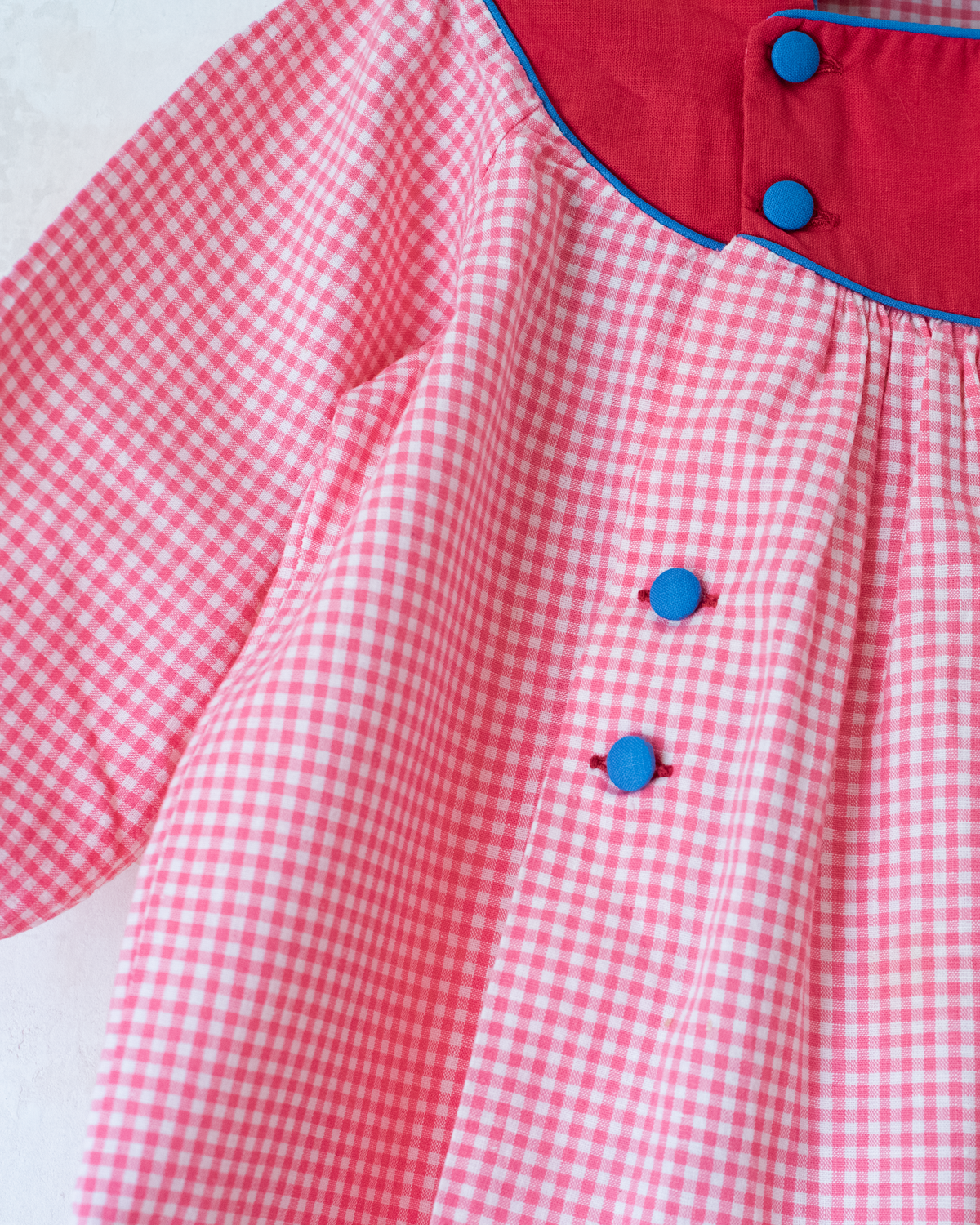 Parisian shirt from the Sixties with an embroidered dog | 3-4 years