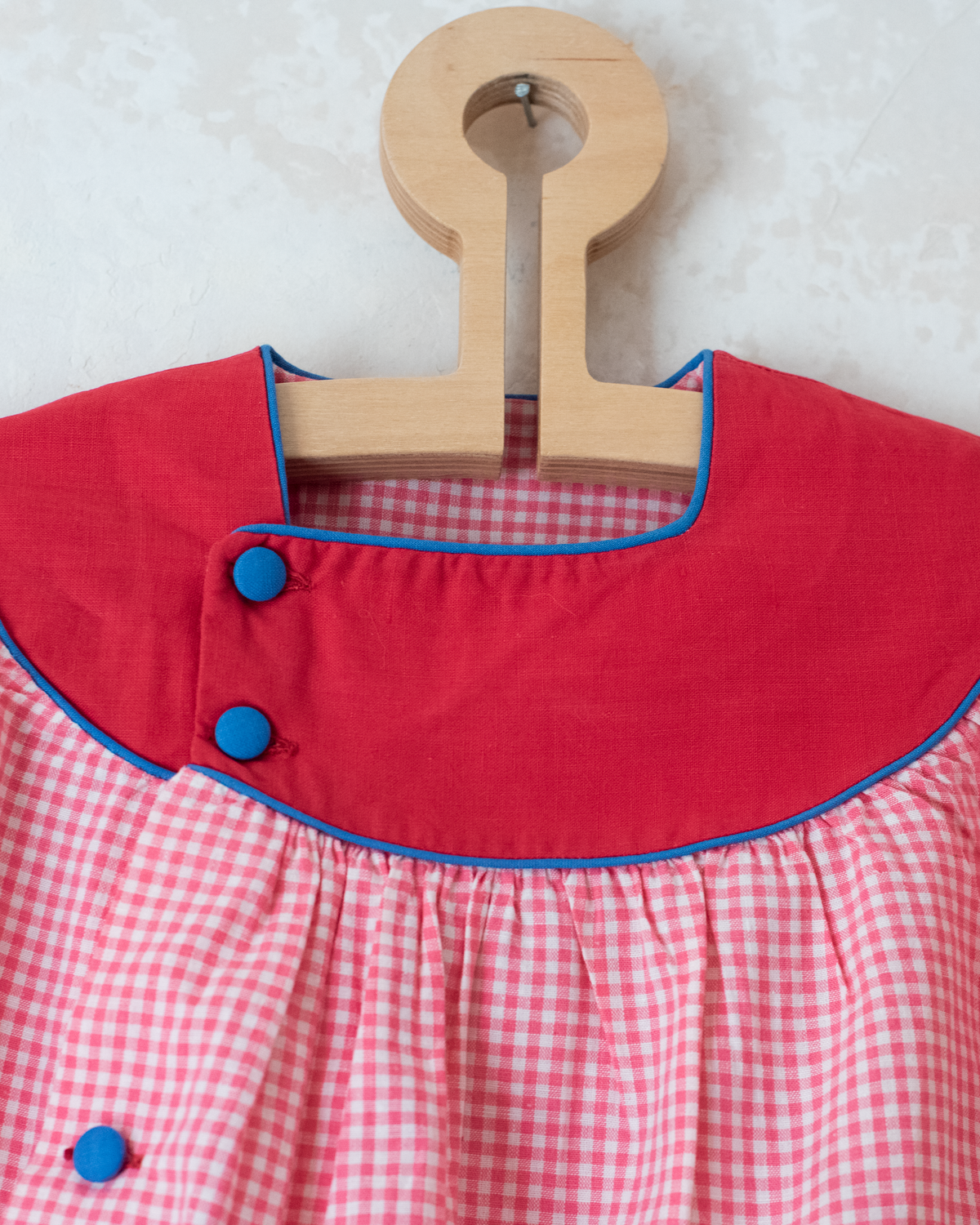 Parisian shirt from the Sixties with an embroidered dog | 3-4 years